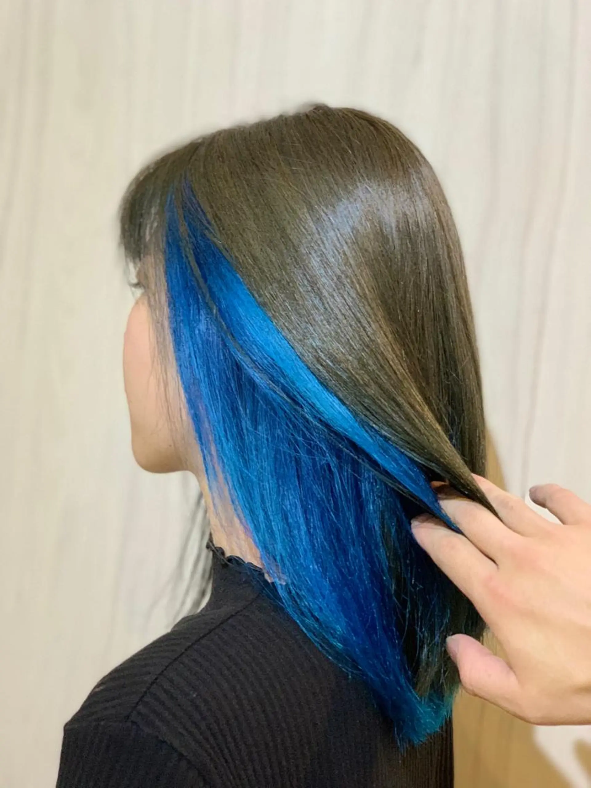 ミディアム カラー ヘアアレンジ ⭐️柏木皇気ブリーチ ムラ修正/他店直しのヘアスタイル