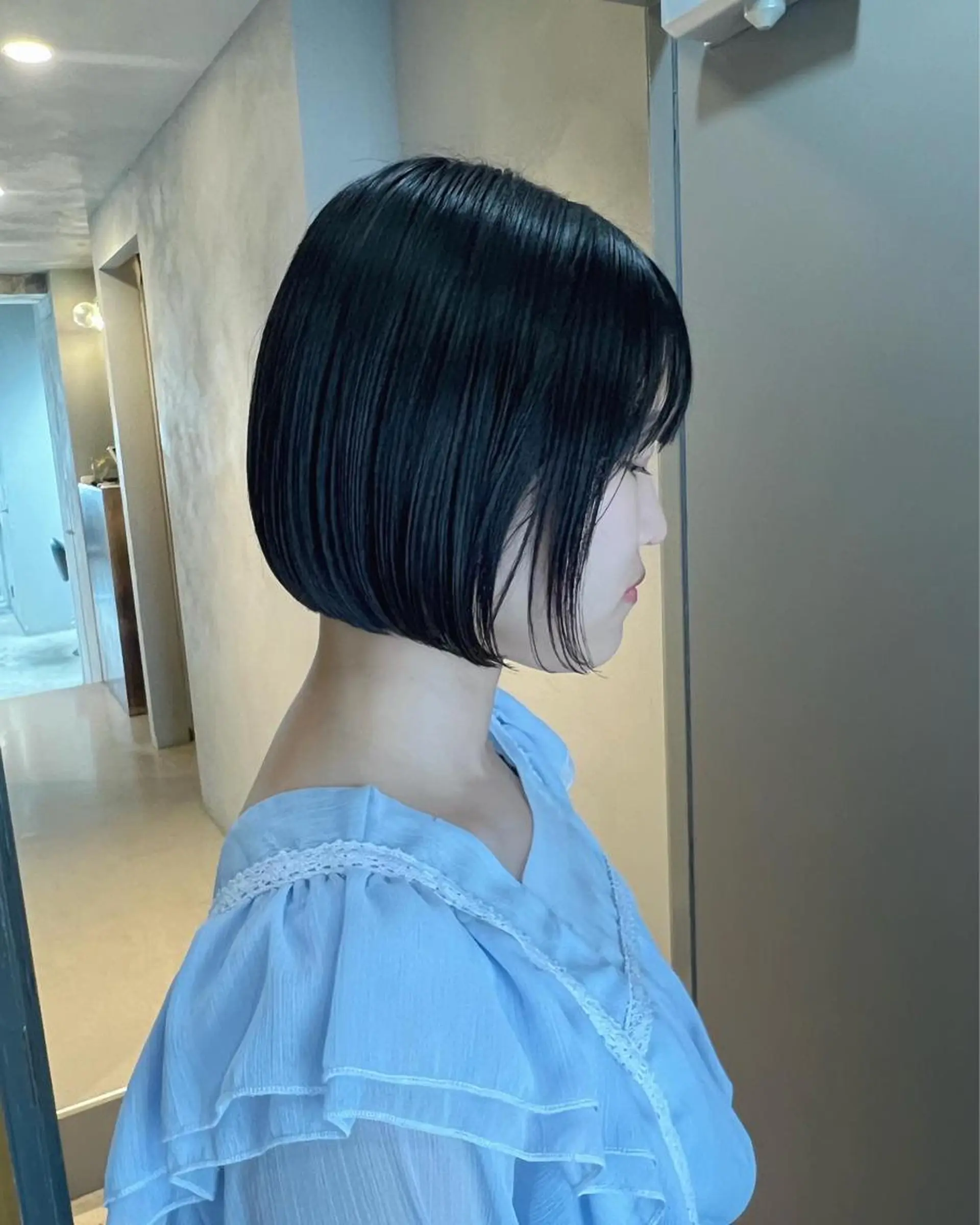 ショート カラー ヘアカラー トリートメント 【arc】akane オリーブ/ベージュのヘアスタイル