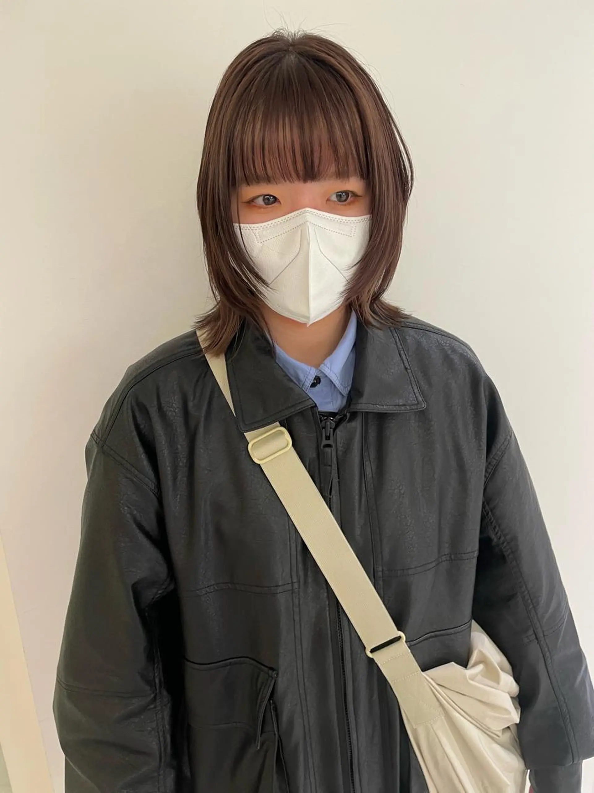 ミディアム カラー カット ヘアカラー iet.所属・ウルフ/ボブ/耳ツボ ジュエリー◎ricoのヘアスタイル