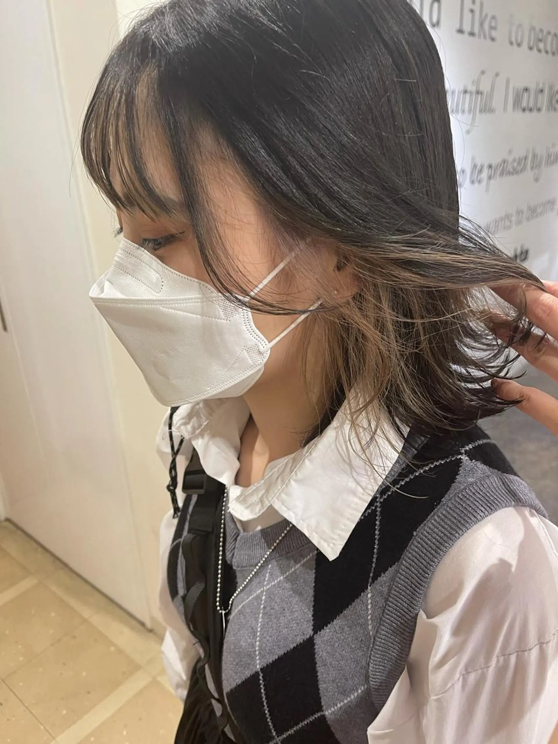 ミディアム 韓国 / 中国ヘア 🦋Noniのヘアスタイル