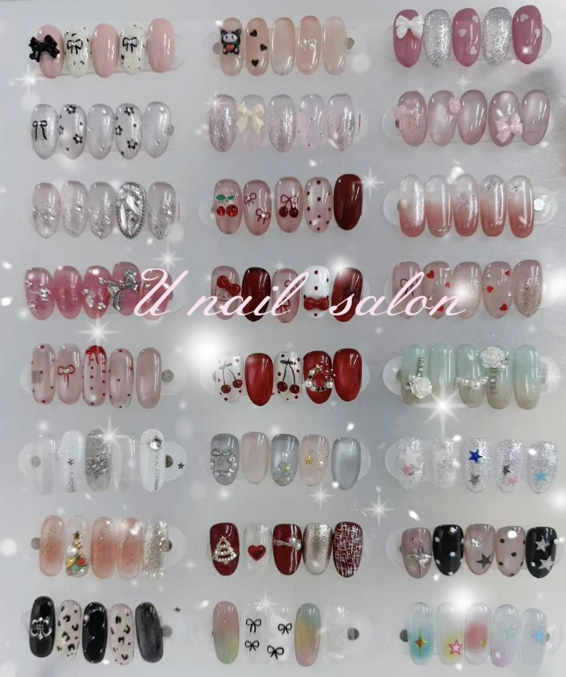 ネイル アートネイル フットネイル キラキラネイル 韓国ネイル ロングネイル ハンドネイル 🎀新宿Nail ハヤのネイルデザイン