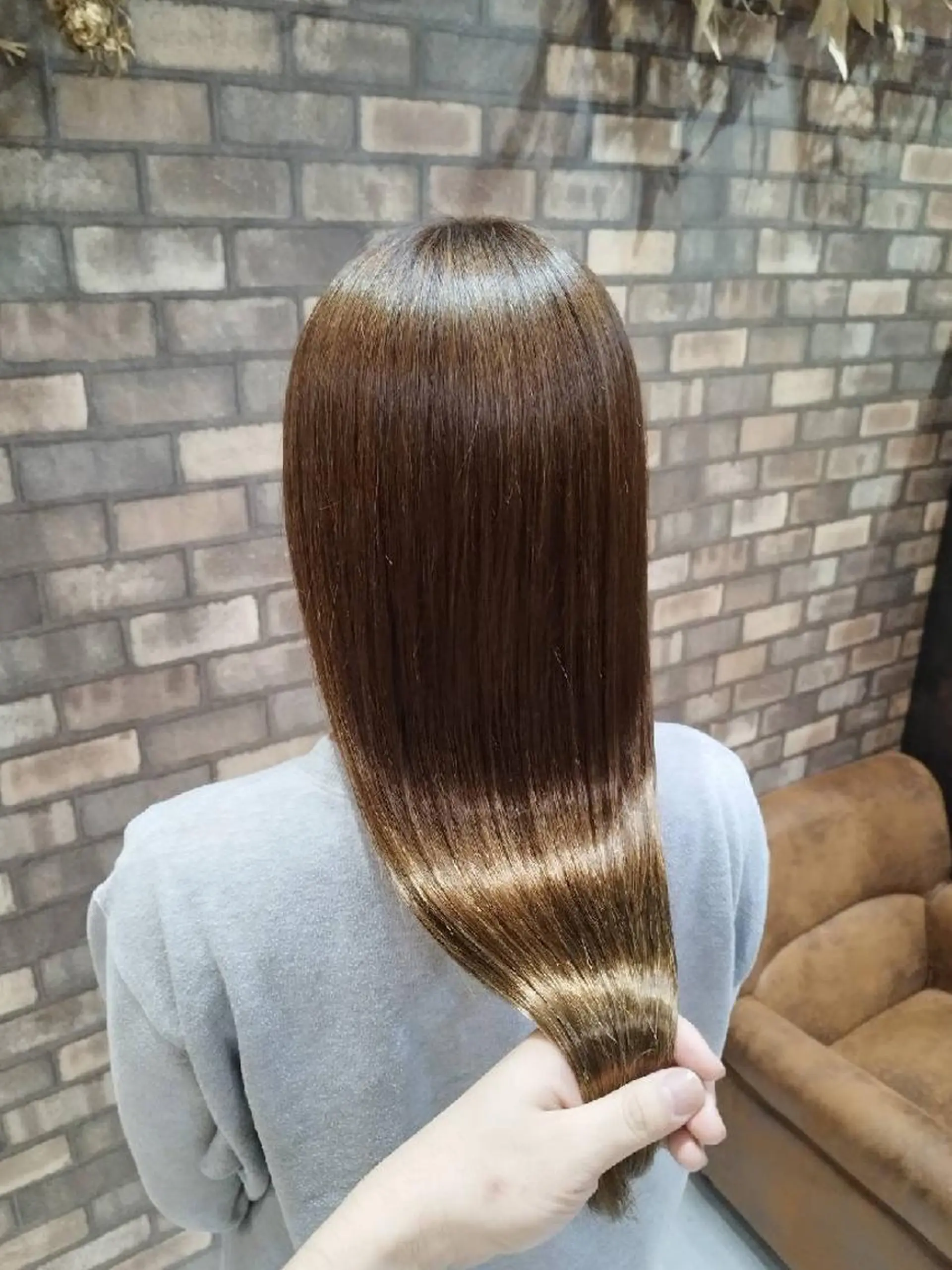 セミロング カラー セミロングパーマ バレイヤージュ ブリーチ ケアブリーチ ダブルカラー カット ヘアカラー トリートメント 艶髪×美髪✨ newi八王子のヘアスタイル