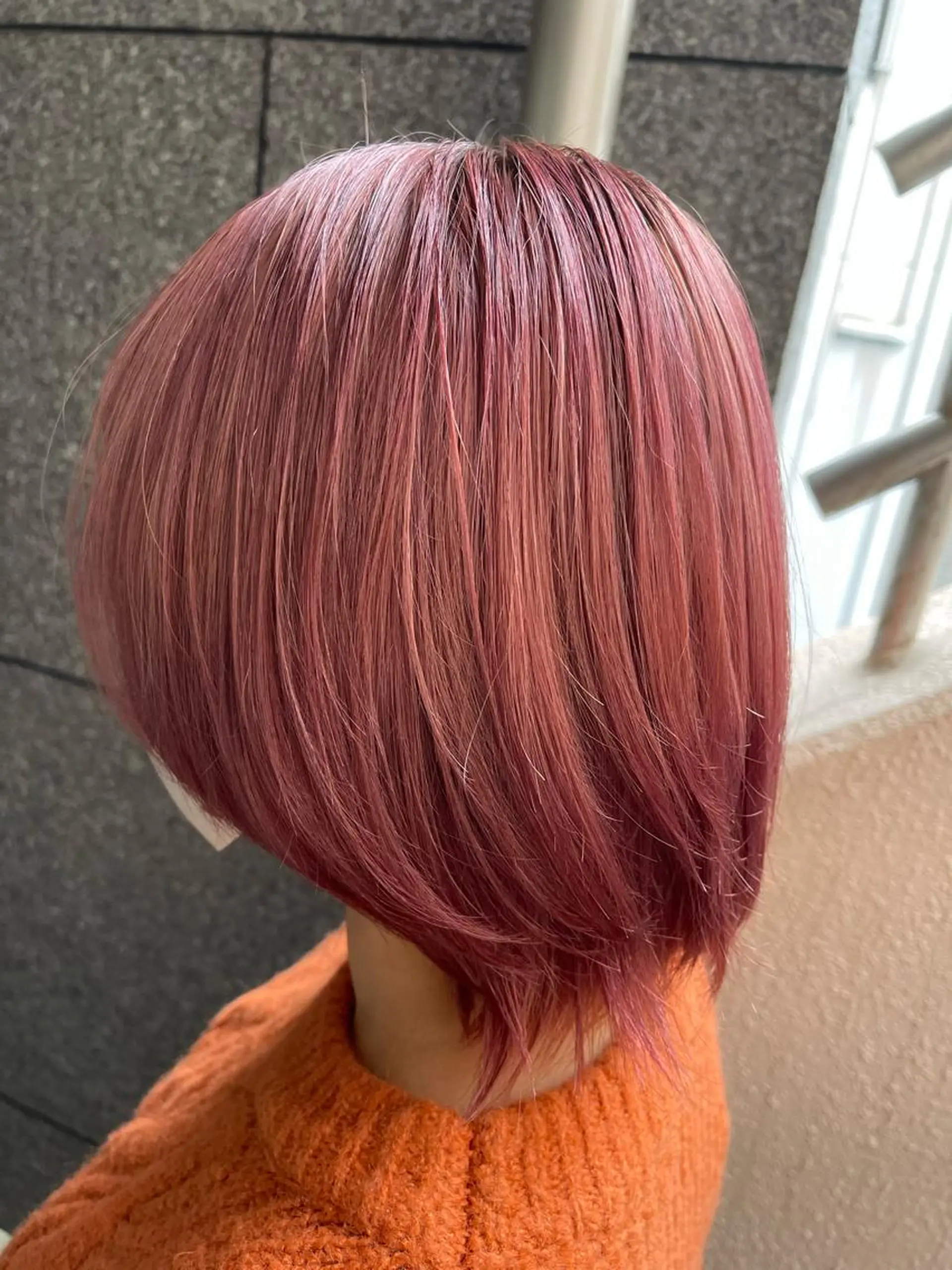 ショート カラー メンズパーマ/ スパイラル　渡邉凌のヘアスタイル