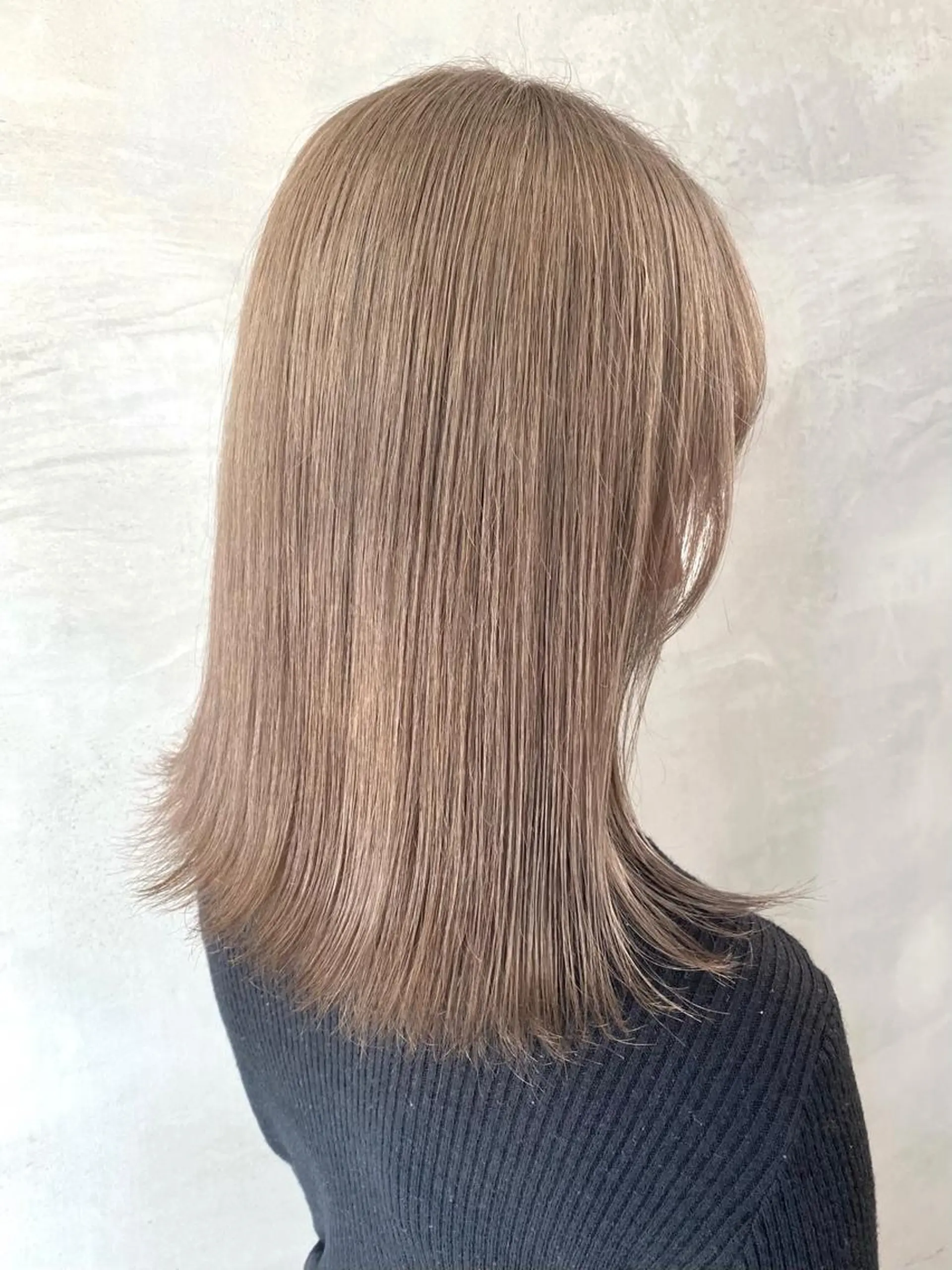 セミロング カラー ヘアカラー トリートメント pesca 長町南店 OIKAWAのヘアスタイル