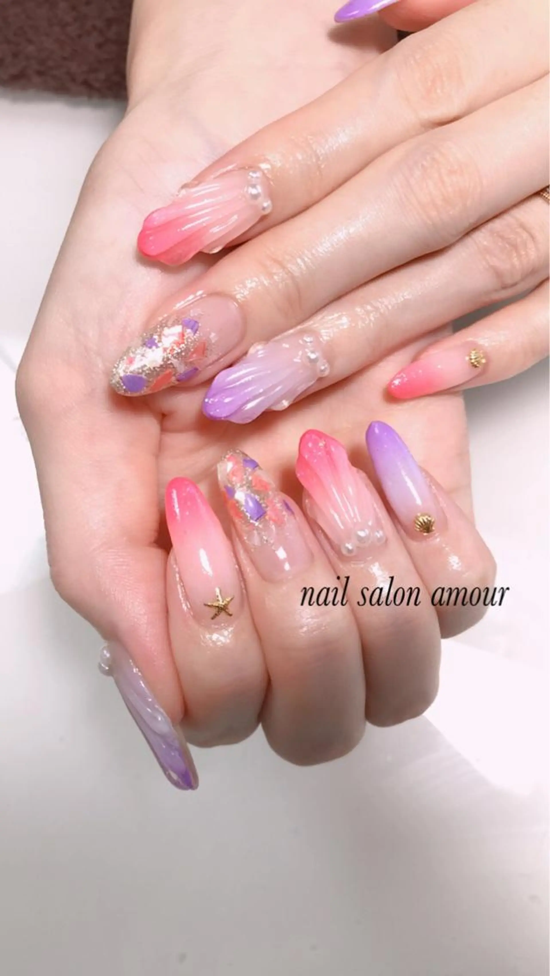 ネイル nailsalon ♡amour♡のネイルデザイン