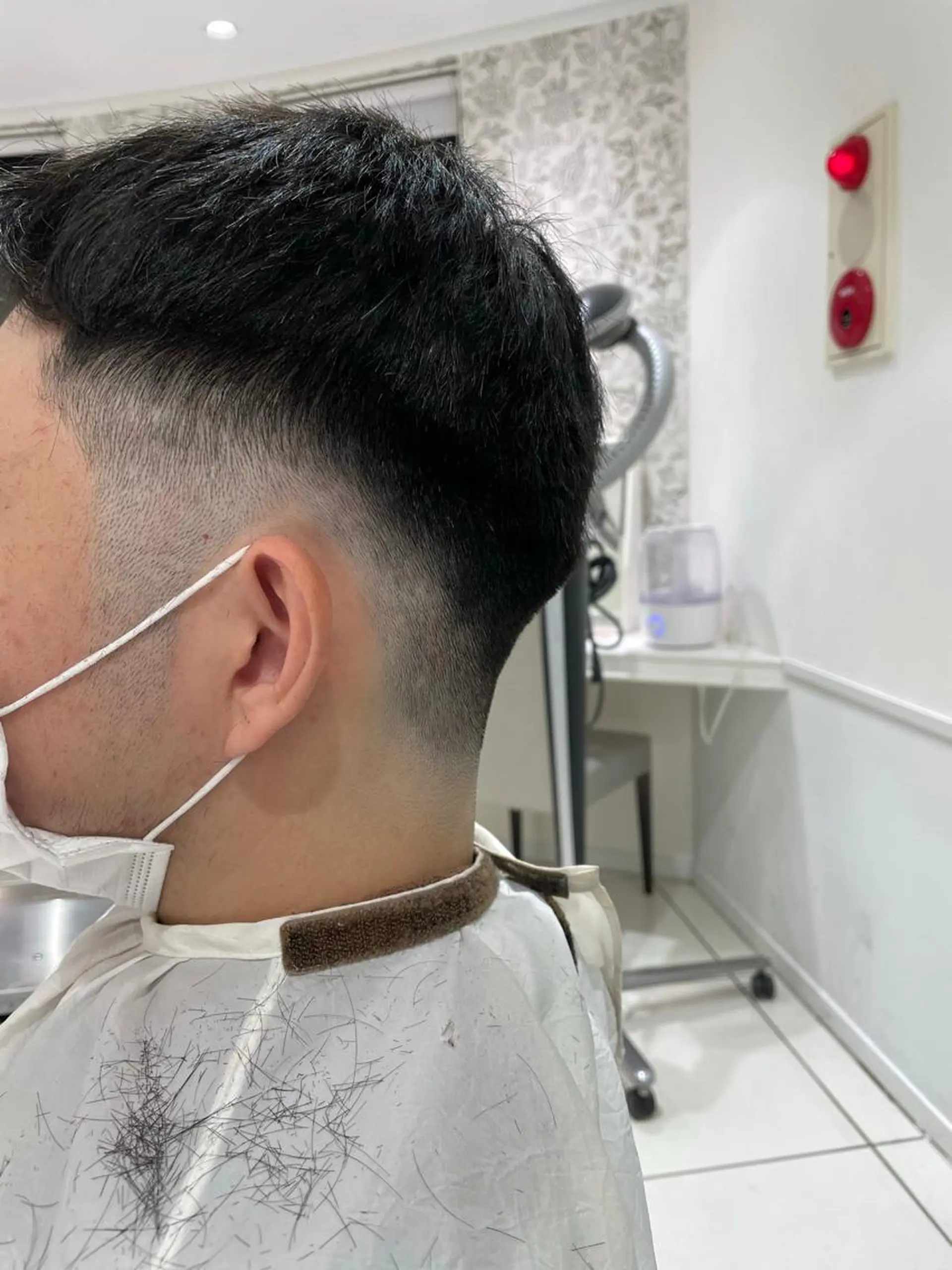 メンズ センターパート 川島爽楽のヘアスタイル