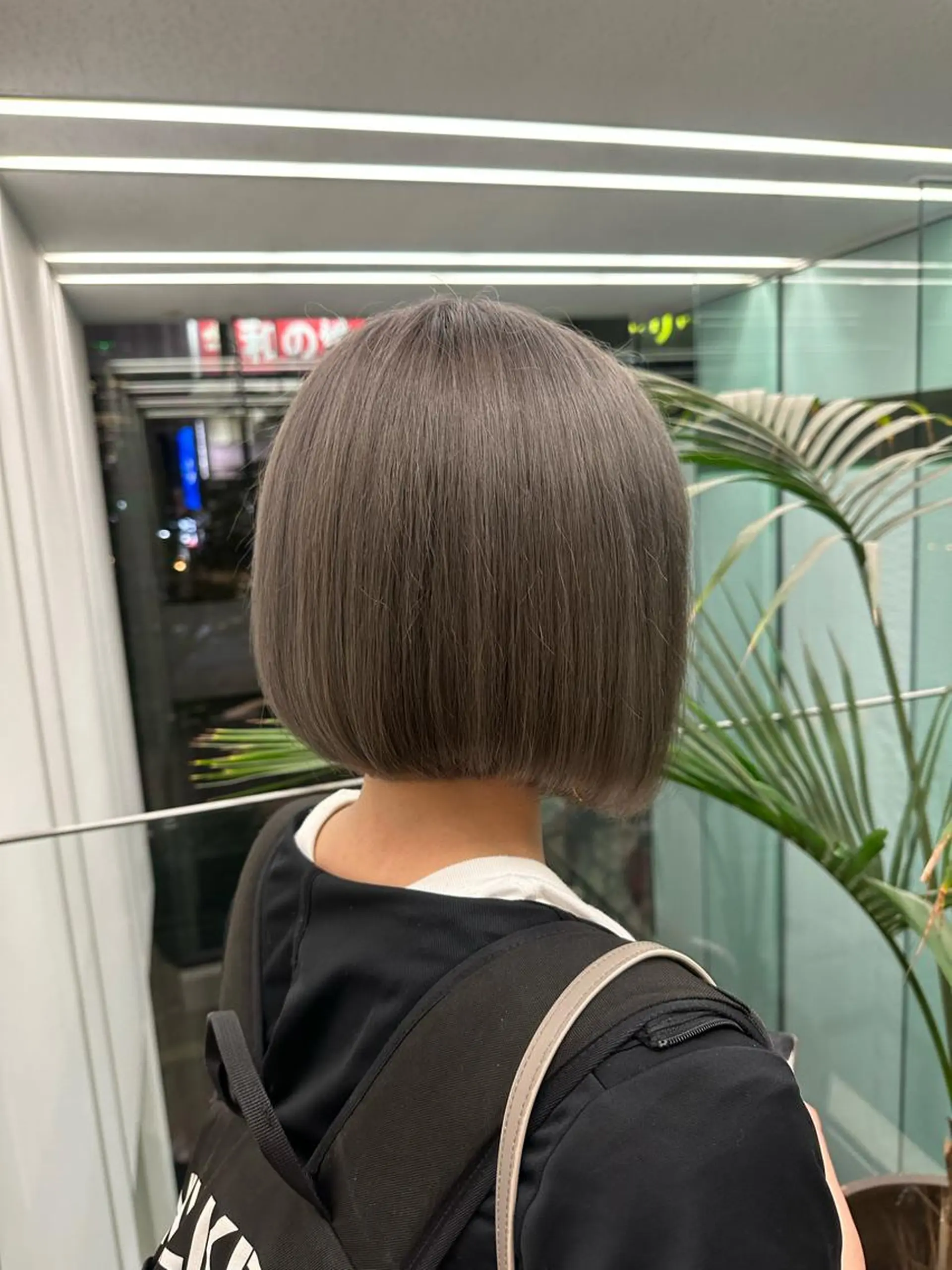 ミディアム ボブ カット ごとう さなのヘアスタイル