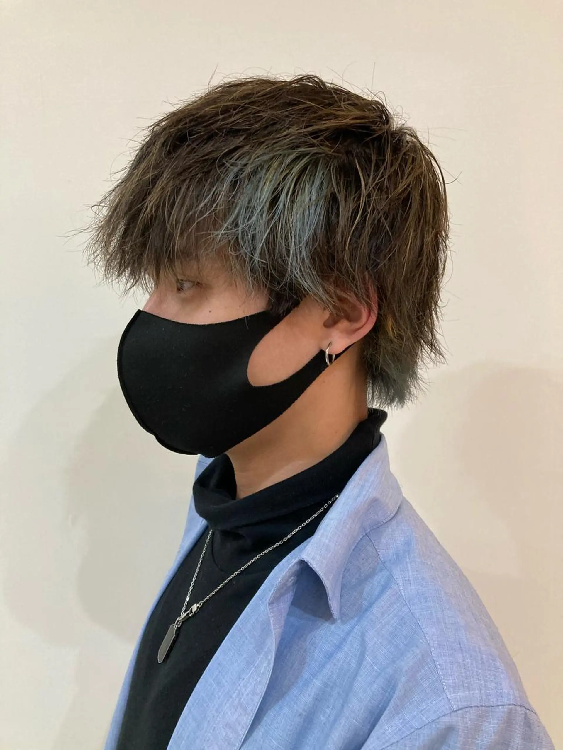 カラー メンズ ヘアカラー トリートメント 品田 真里のヘアスタイル