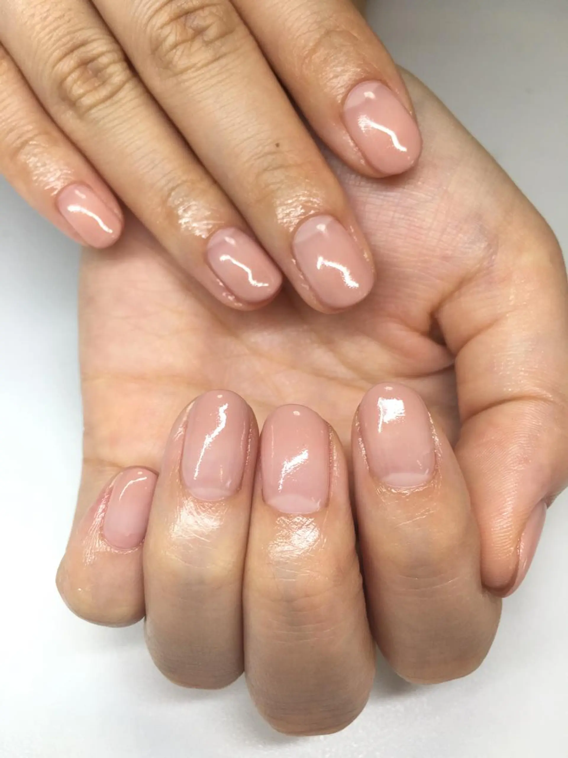 ネイル グラデーション シンプルネイル glow_ nailのネイルデザイン