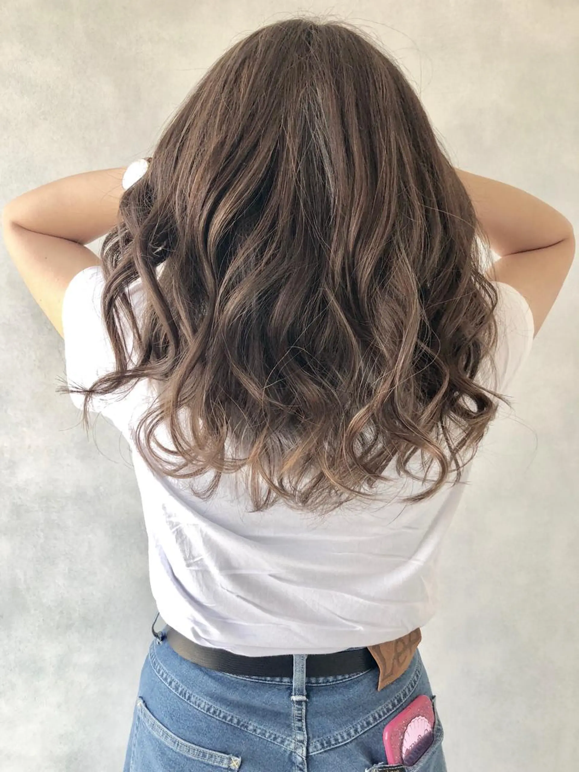 ロング ヘアカラー トリートメント 小澤大輔 YOLO hairのヘアスタイル