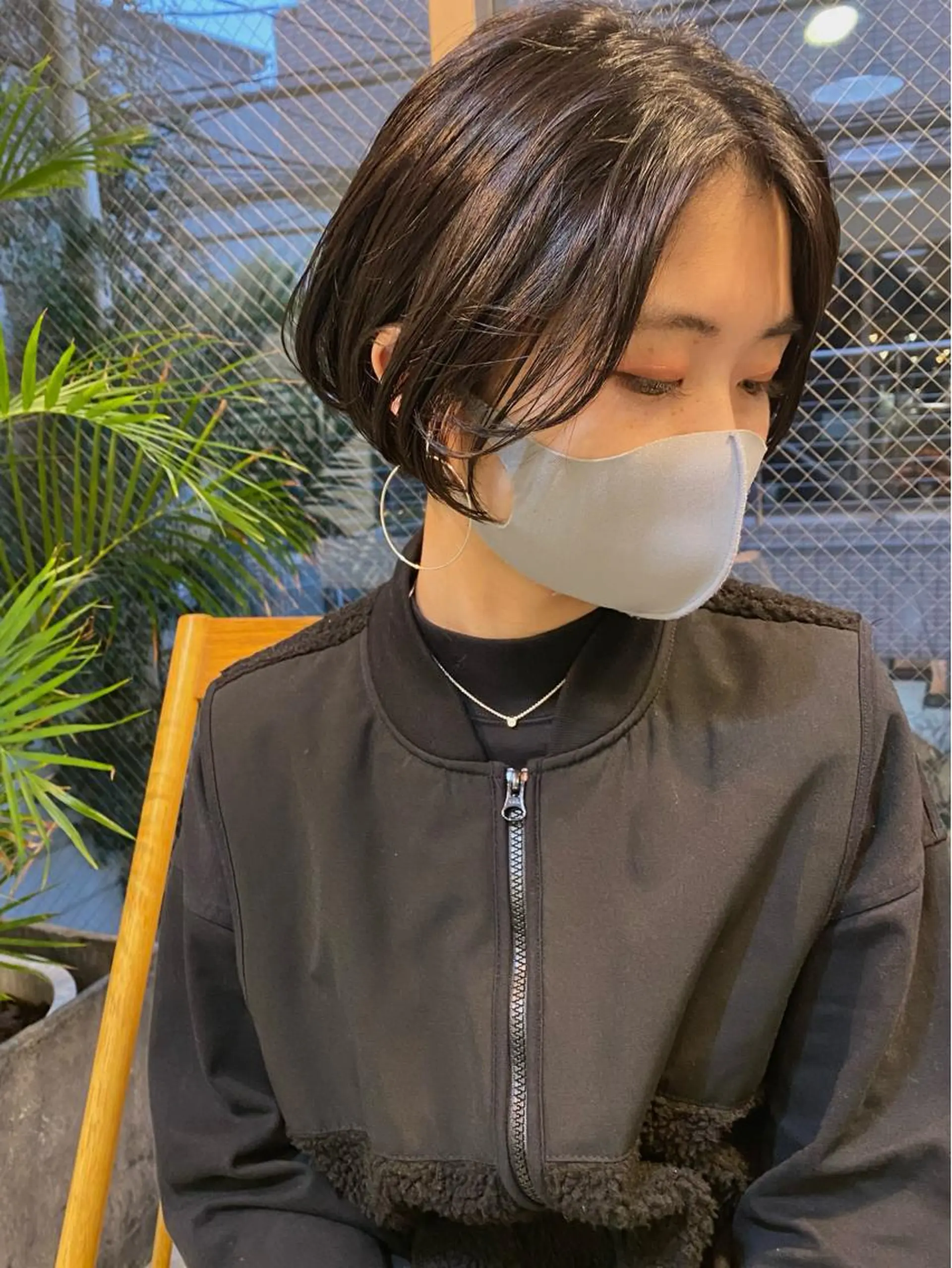 ショート ボブ カット ヘアカラー ショート・ボブ MIKUのヘアスタイル