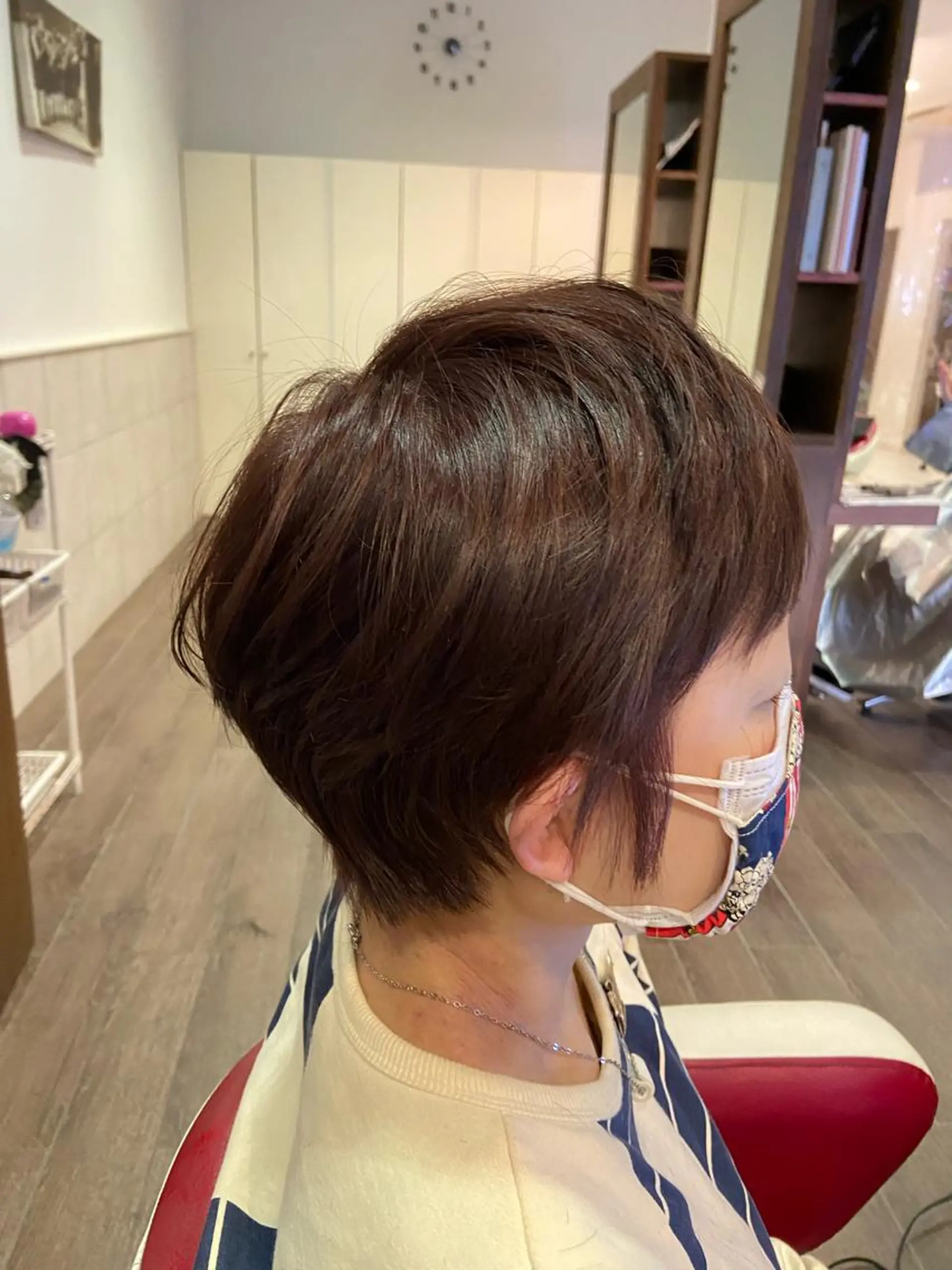ショート カラー Hair  salon Orchid所属・✨透明感カラー✨小形 大美✨のヘアスタイル