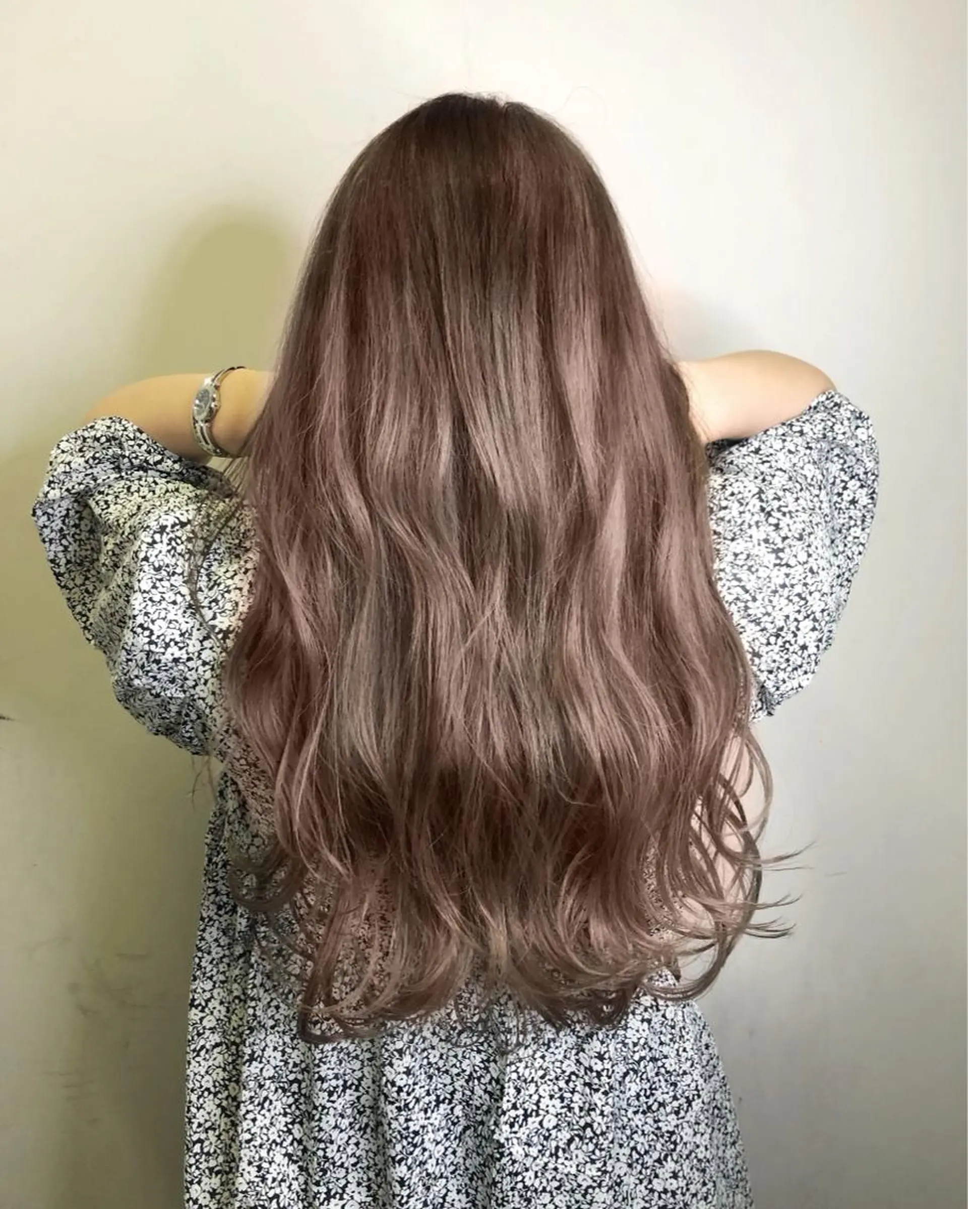 ロング カット ヘアカラー トリートメント 【髪質改善カラー】 うるはのヘアスタイル