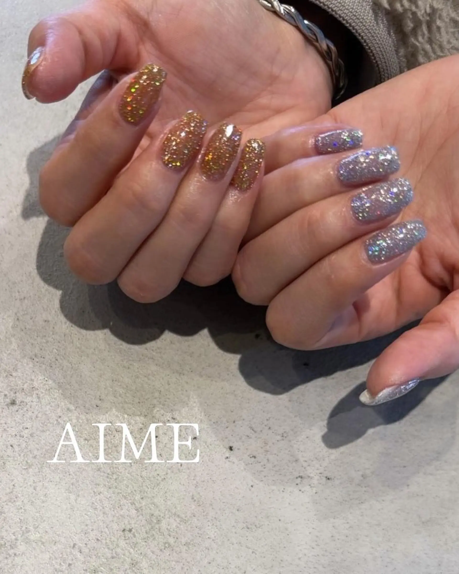ネイル アートネイル ハンドネイル AIME （momo）のネイルデザイン