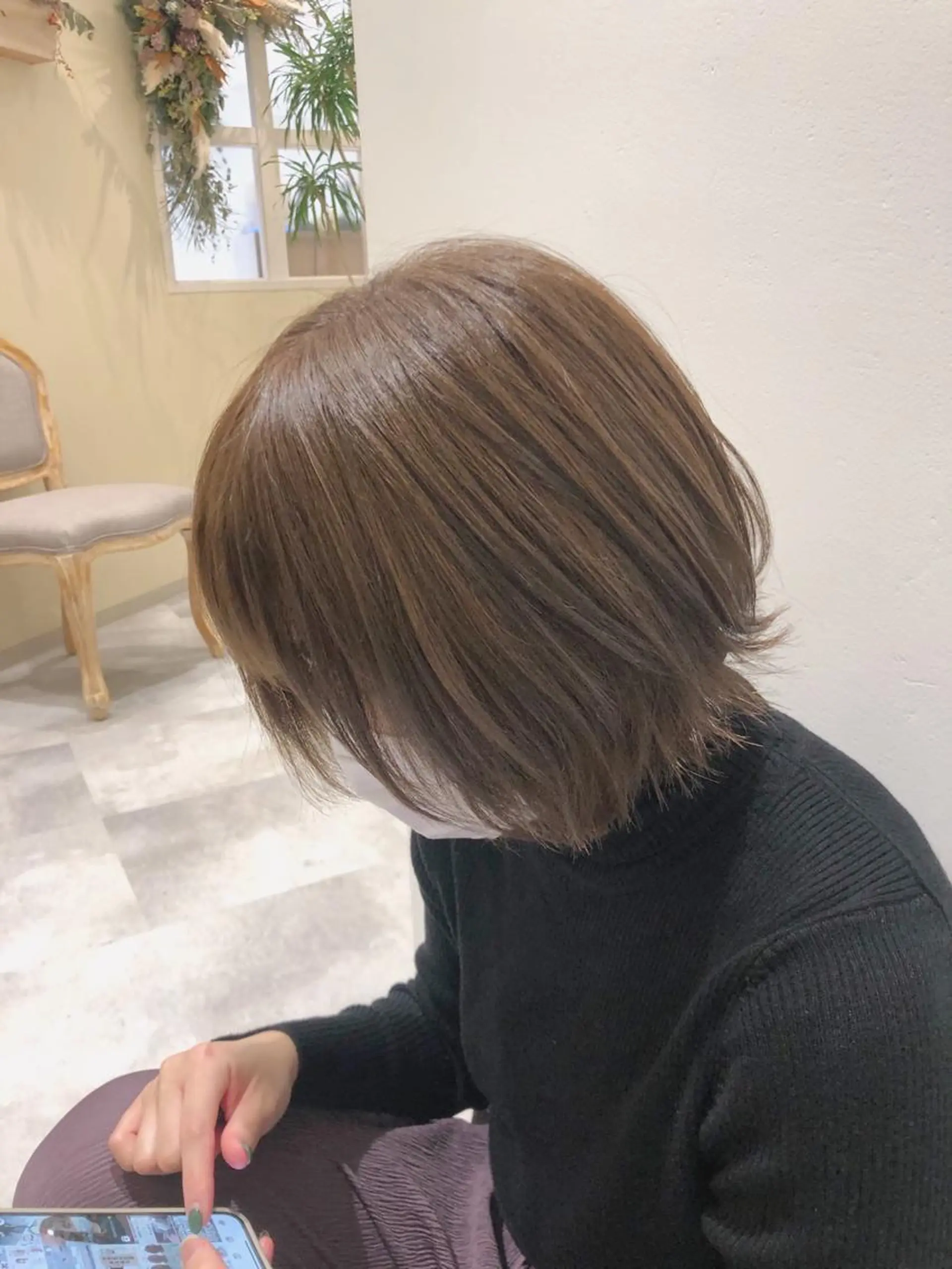 ショート カラー 顔タイプヘアデザイン マイスター®︎のヘアスタイル