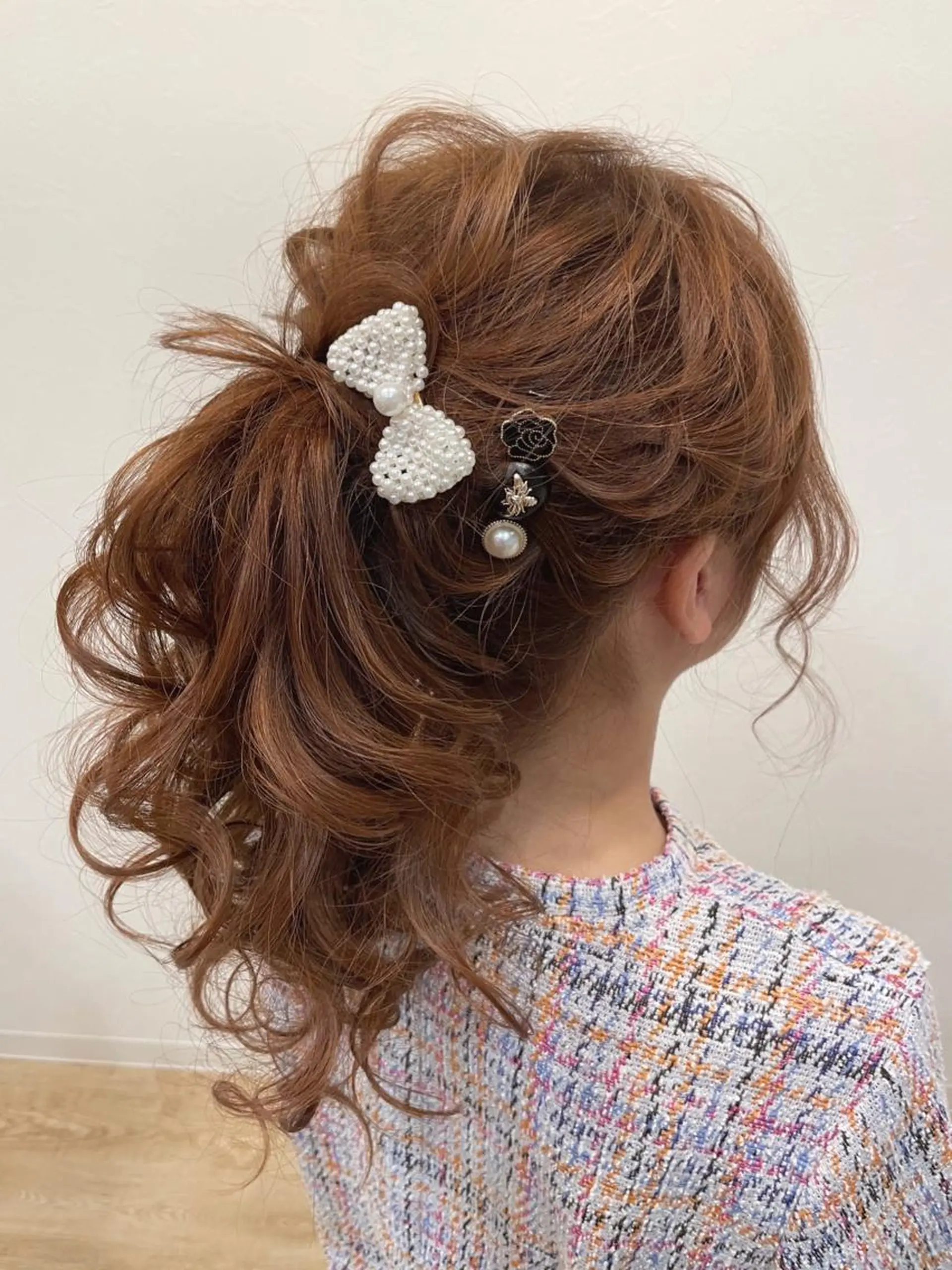 ロング ヘアセット 【カメレオン】 上村 祥子のヘアスタイル