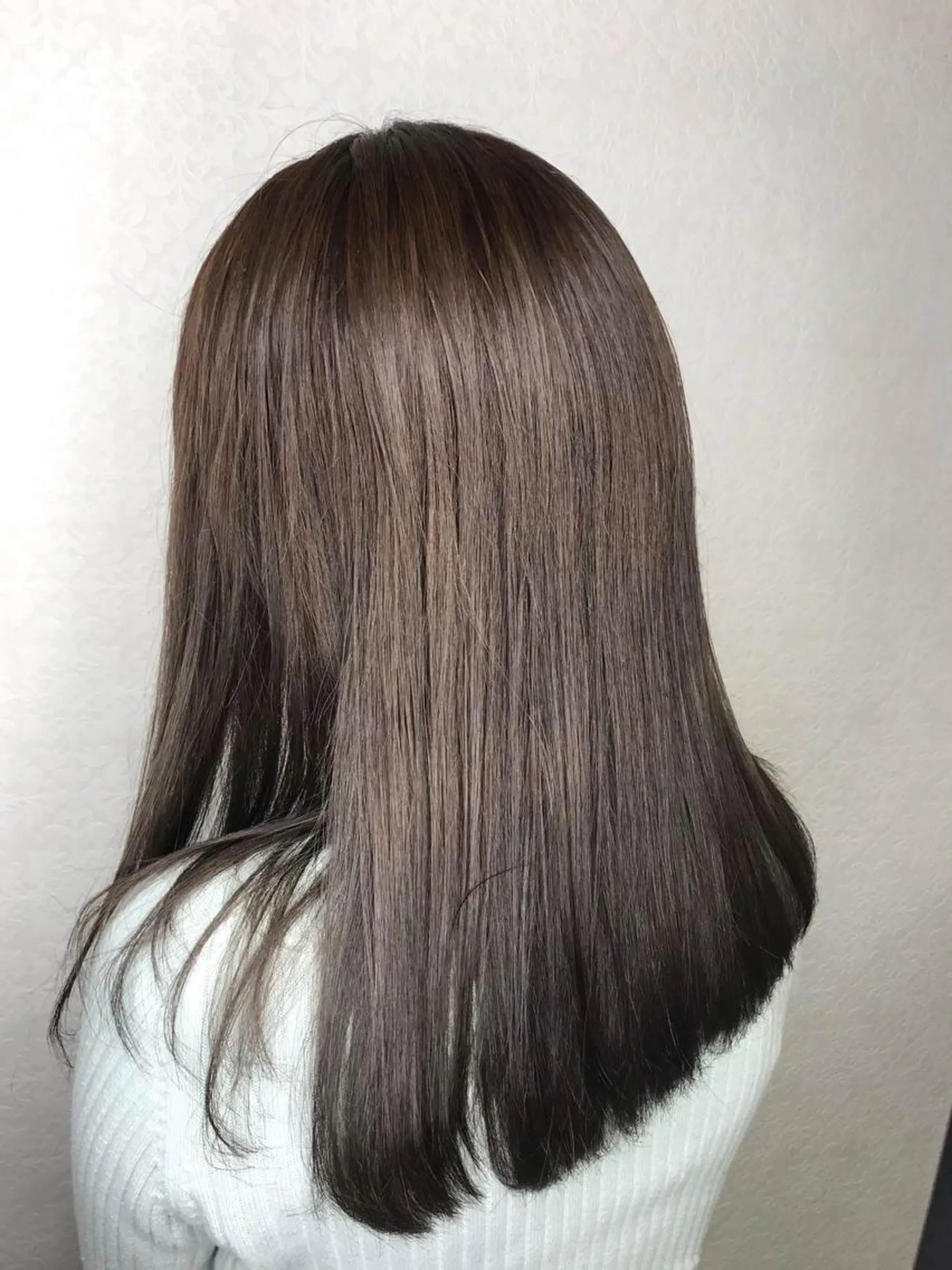 セミロング ヘアカラー 高橋 大治のヘアスタイル