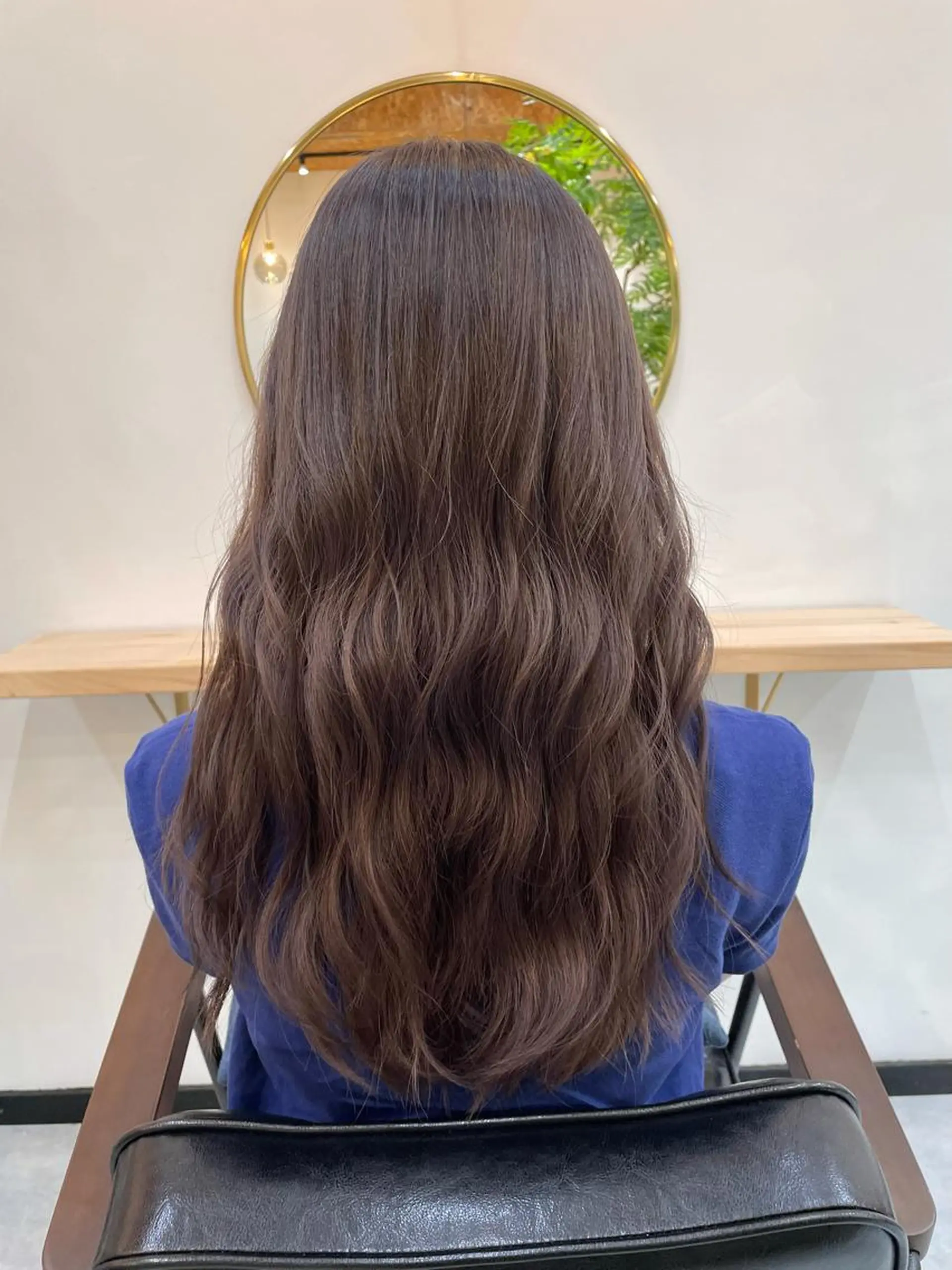 ロング カラー ヘアカラー ヘッドスパ 高梨 菜々のヘアスタイル