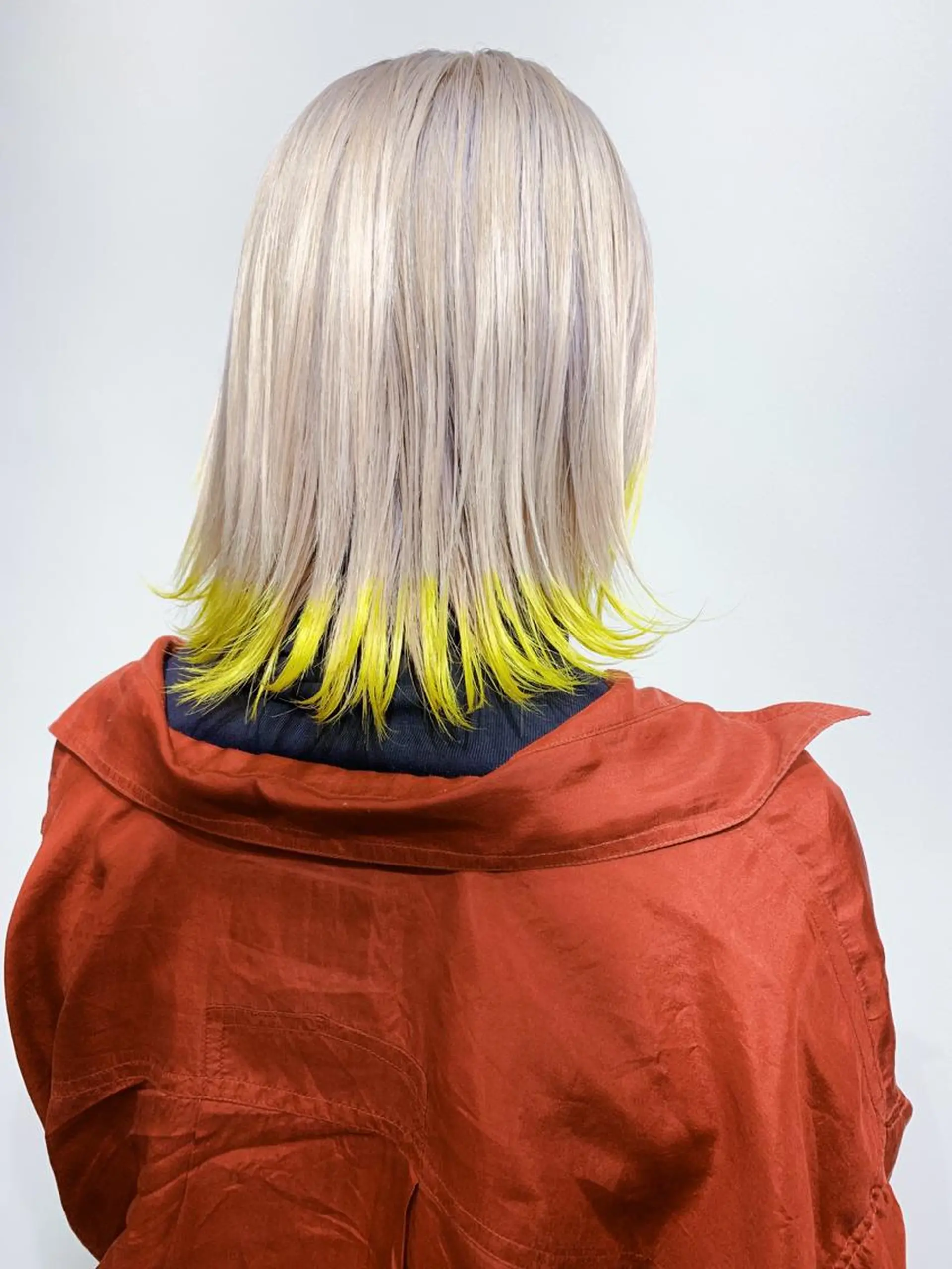 ショート カラー ブロンド ホワイトブロンド イエローカラー カット ヘアカラー トリートメント ヘアセット ブリーチカラーNo. 1🌈 RYOGAのヘアスタイル