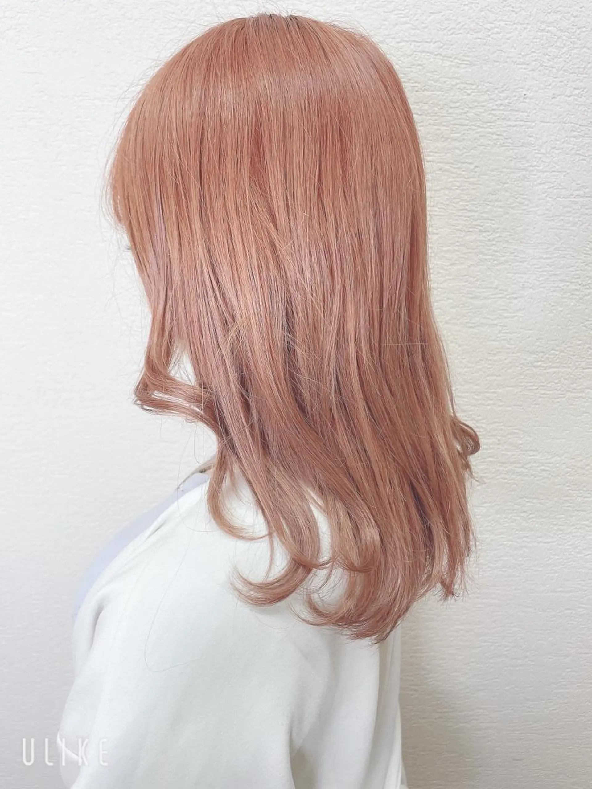 ロング カラー オレンジ ピンクカラー カット ヘアカラー トリートメント ❣️モードケイズ塚口 和田一将のヘアスタイル