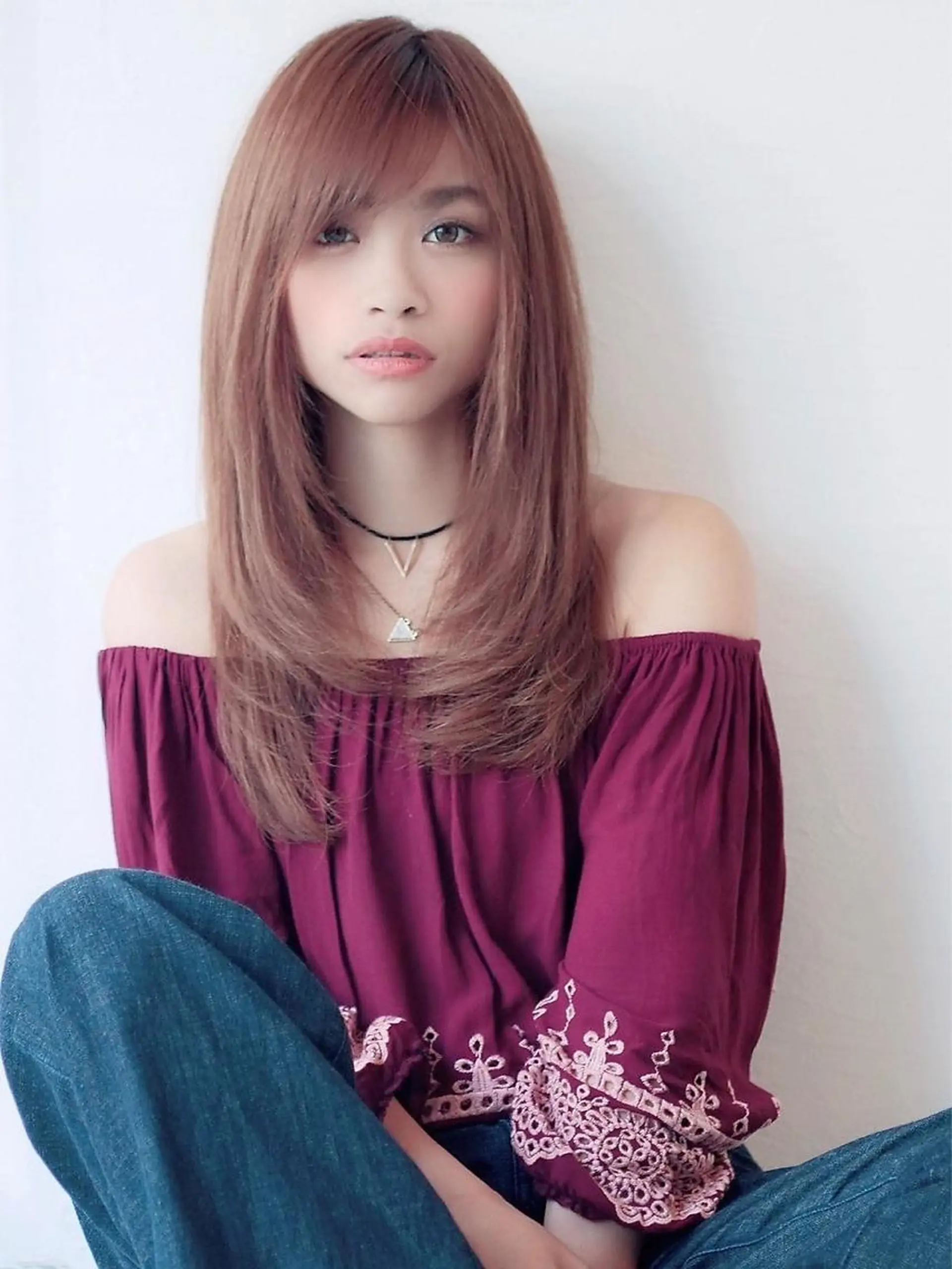 セミロング カット 縮毛矯正 トリートメント NicoRE. 大人女子×髪質改善のヘアスタイル