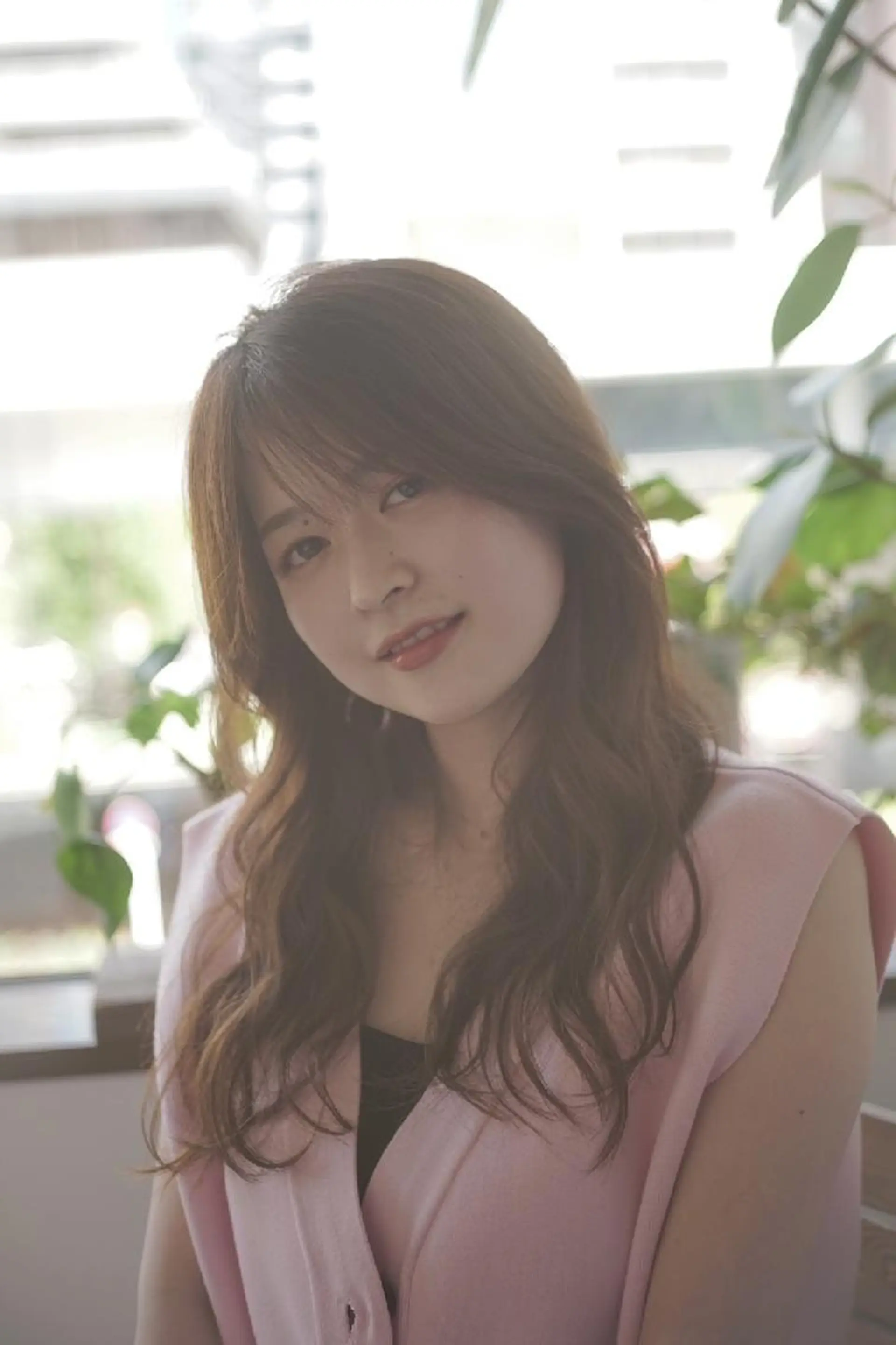 セミロング パーマ セミロングパーマ デジタルパーマ ニュアンスパーマ カット パーマ トリートメント 中野渡 真利那のヘアスタイル