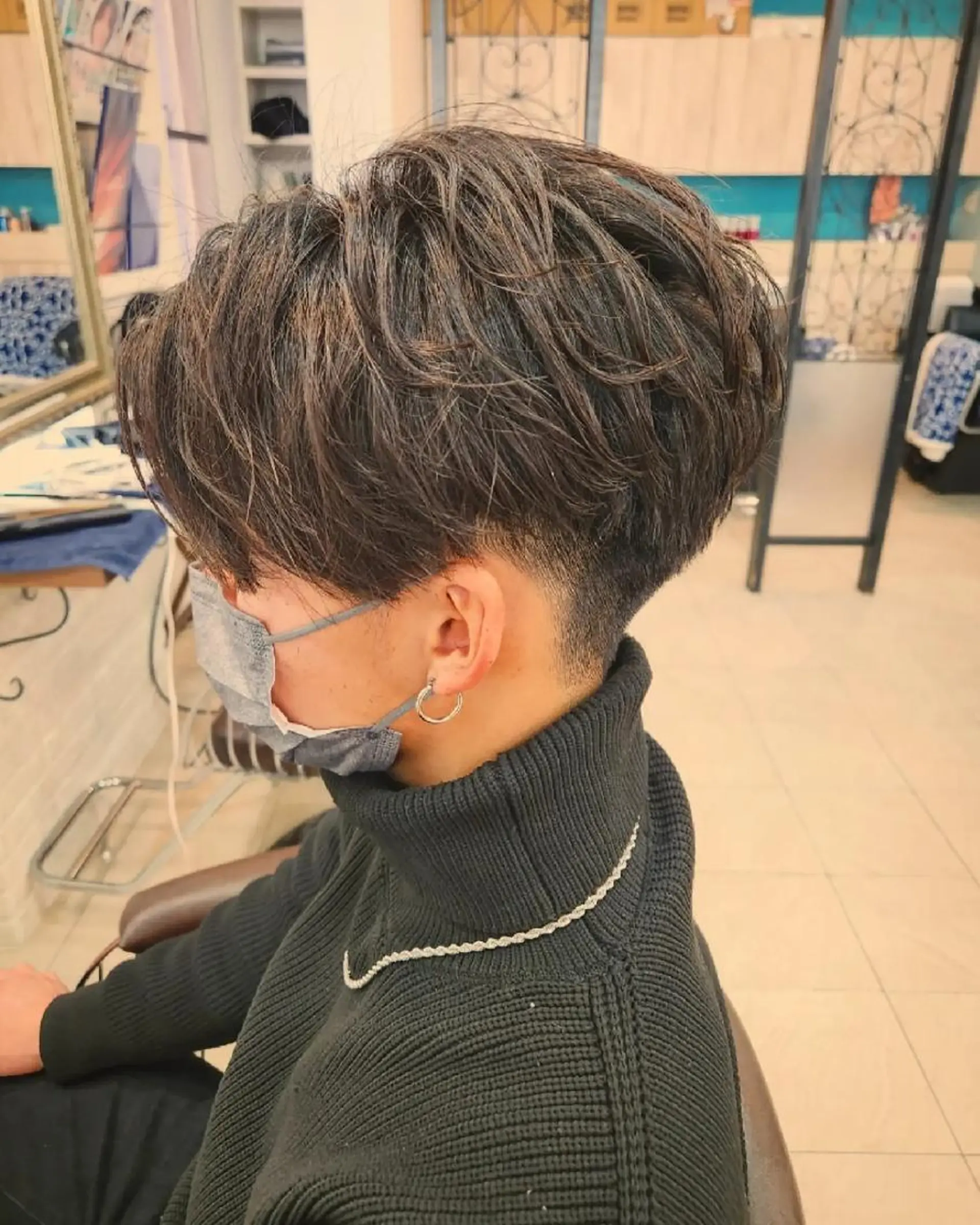 メンズ カット ヘアカラー トリートメント 韓国ヘア🇰🇷 レイヤー/芝春樹のヘアスタイル