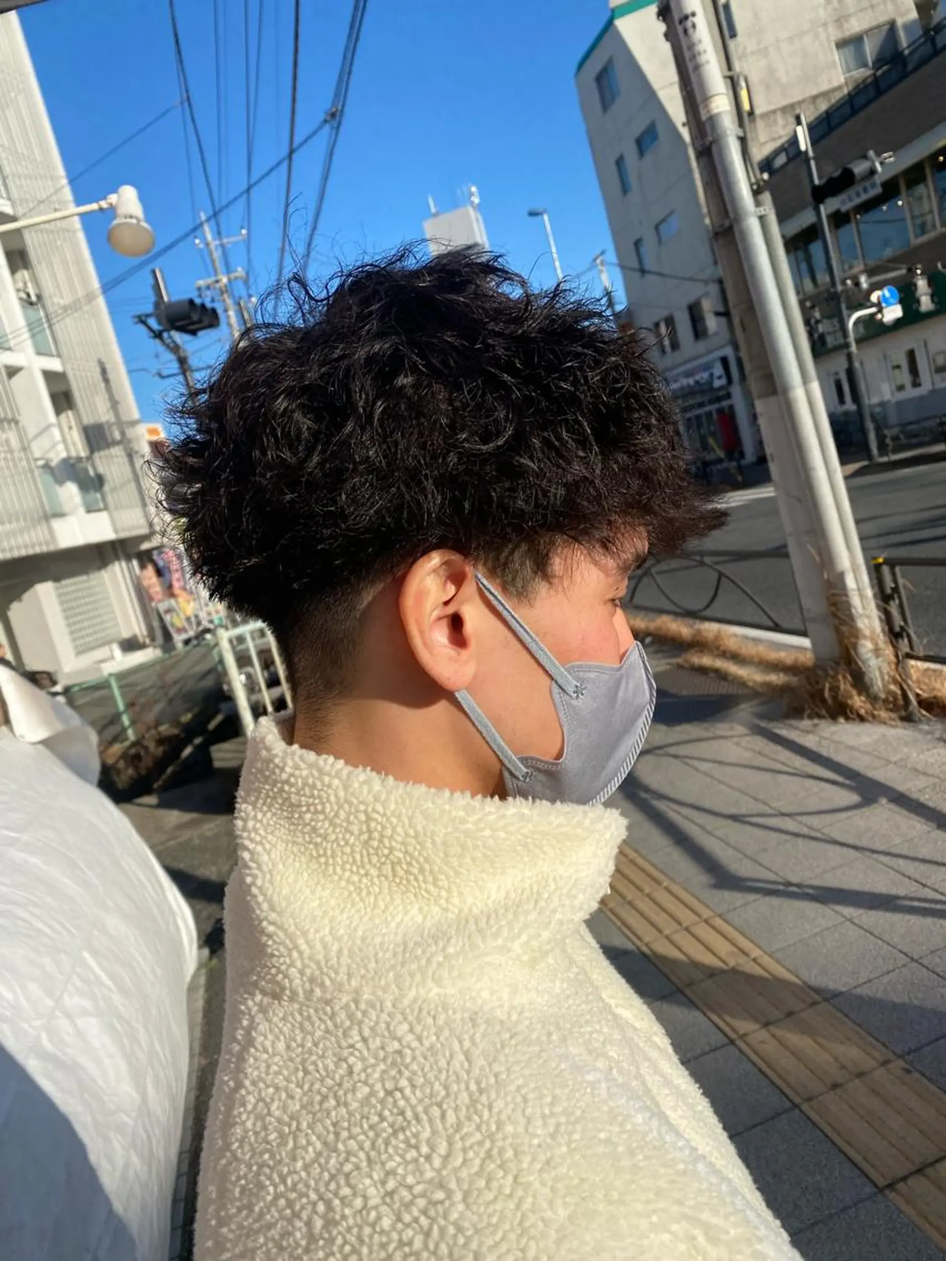 ショート カット パーマ 髪質改善カラー/店長 宮内秀峰のヘアスタイル