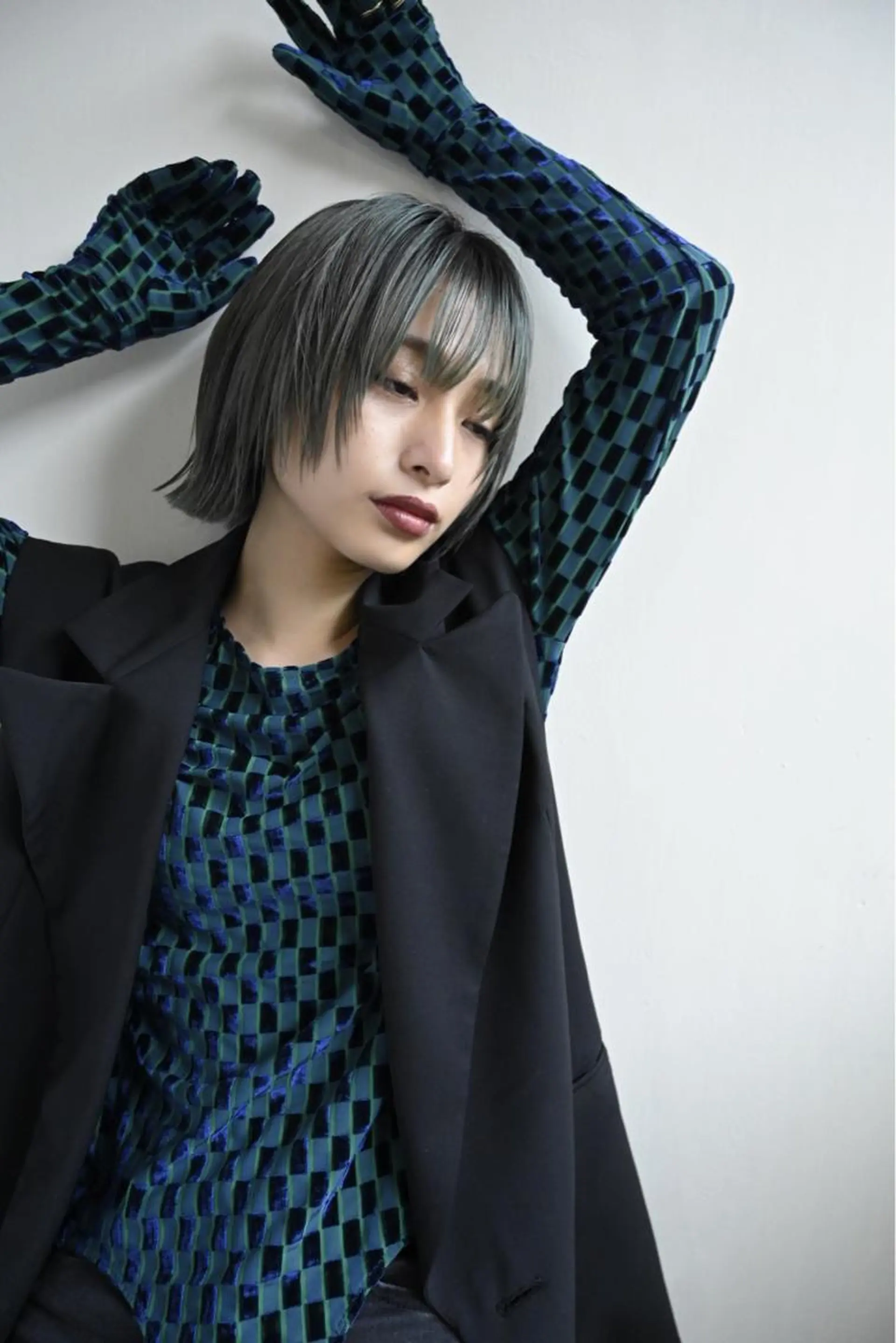 ミディアム ウルフカット 清家 浩貴のヘアスタイル