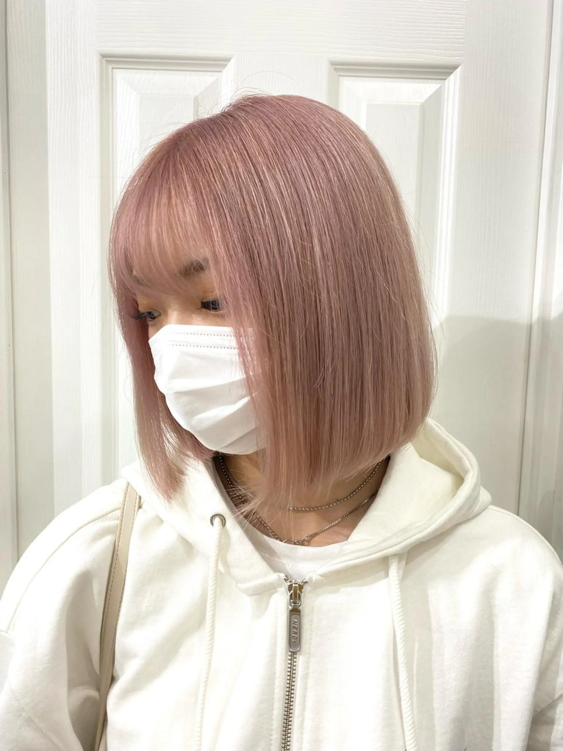 ミディアム カラー ヘアカラー トリートメント ヘッドスパ ヘアセット kai .のヘアスタイル