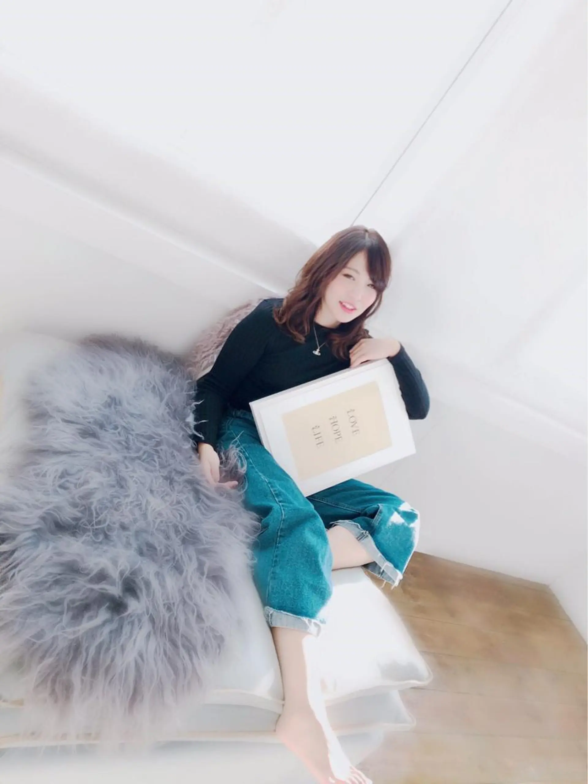 セミロング カラー カット トリートメント 髪質改善縮毛矯正 💎TOMOのヘアスタイル