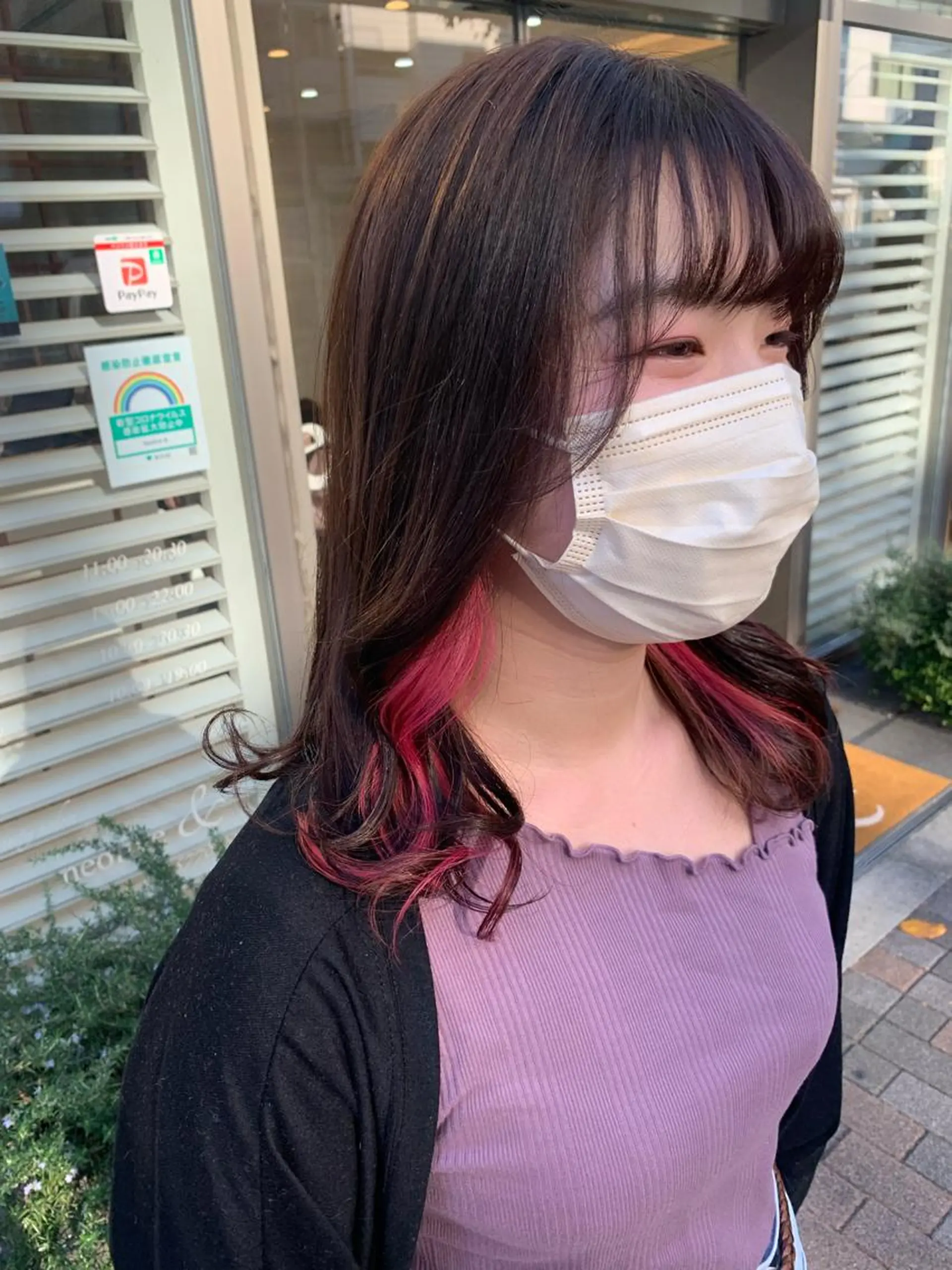 セミロング カット ヘアカラー トリートメント ‪🌿パーマ大好評 メンズヘア🌿ワタルのヘアスタイル