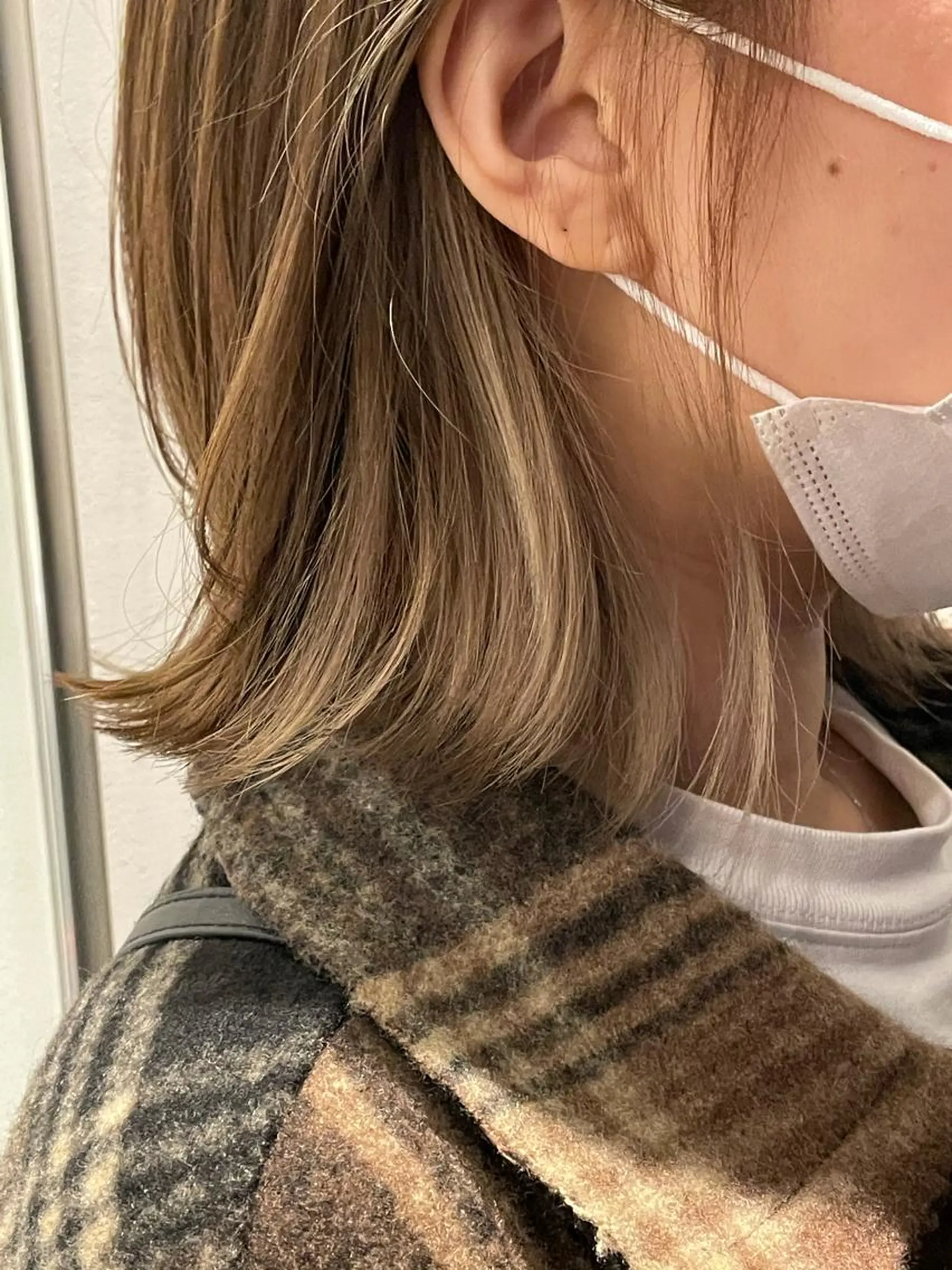 ミディアム カラー ベージュカラー CiNEMA daikanyama所属・透明感カラー🫧 今泉健太のヘアスタイル