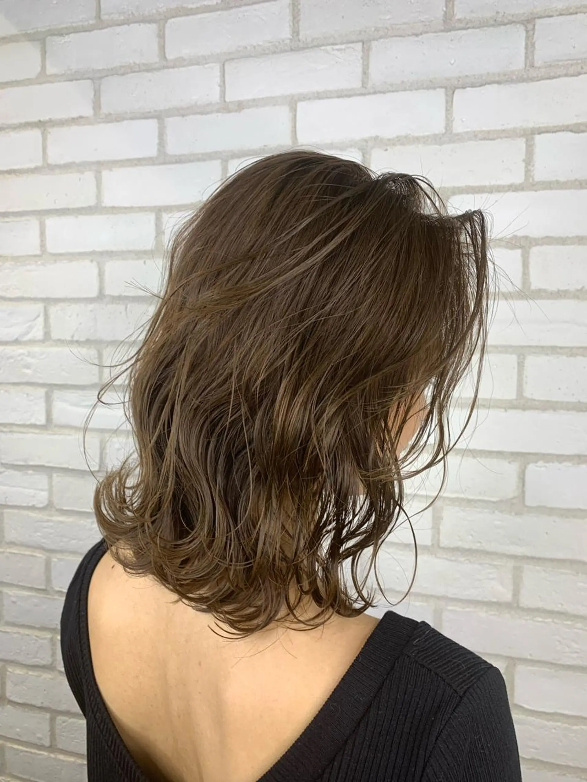 カラー ベージュカラー ミルキーベージュ she2.shinjuku所属・顧客様専用予約 新規予約不可のヘアスタイル
