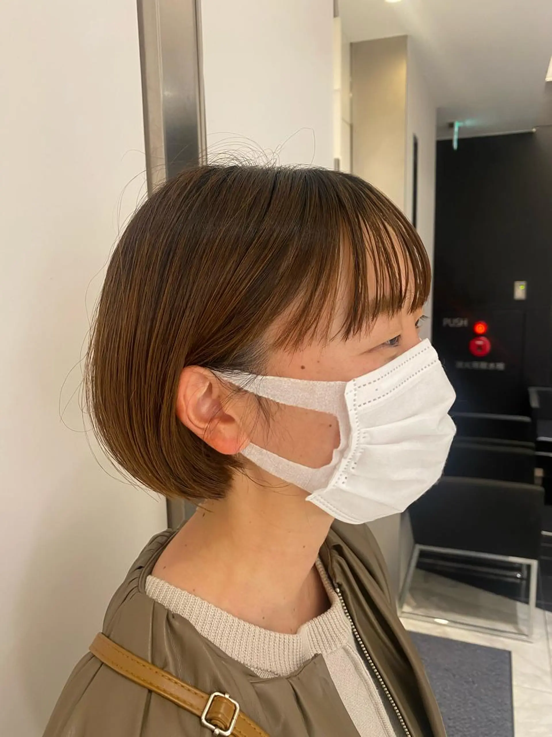 ショート ボブ カット ❤️パーマ美容師✂︎ 井口美緒のヘアスタイル