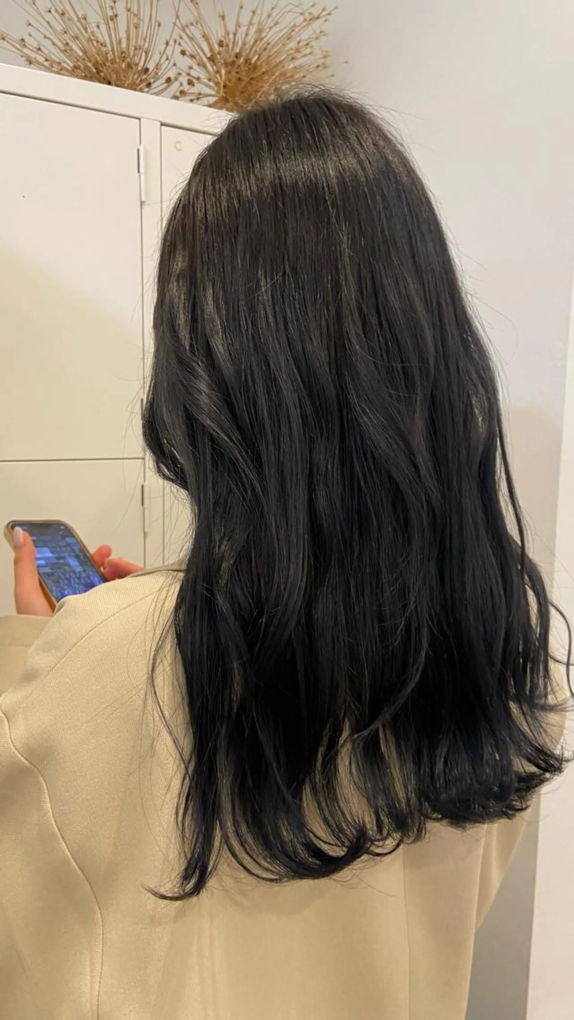 カラー ブルーカラー ヘアカラー トリートメント 梅田/柔らかカラー/ オオハシ リナコのヘアスタイル