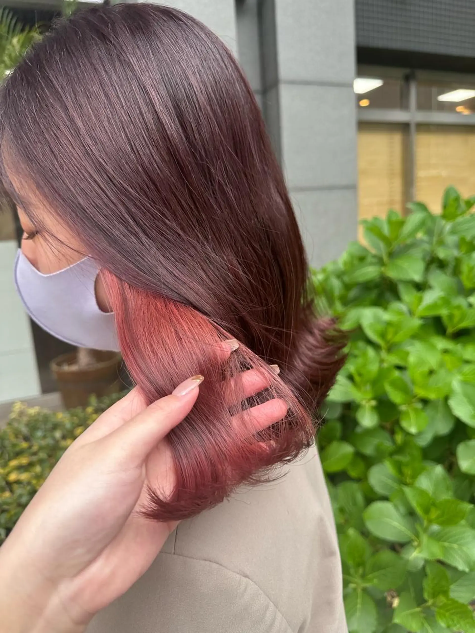 ミディアム カラー ヘアアレンジ Cloe 梅田所属・🌼北口 絢🌼のヘアスタイル