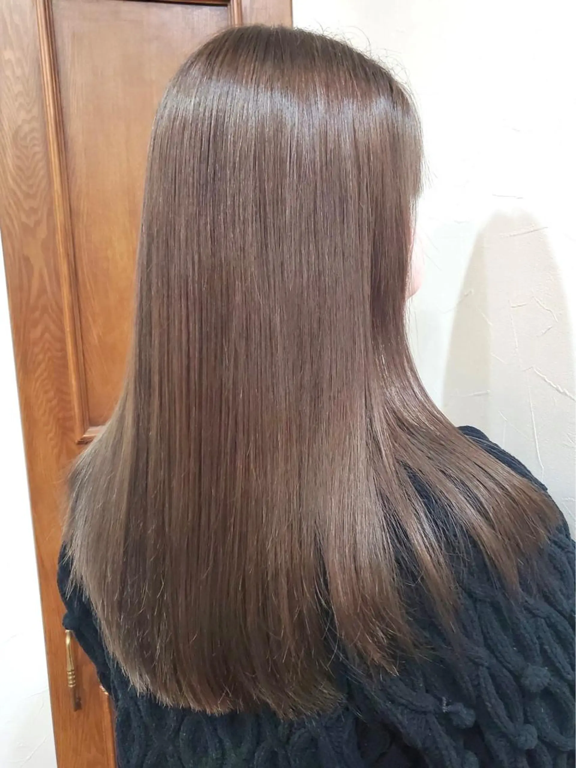 ロング カラー カコ/レイヤーカット ヘアアレンジのヘアスタイル