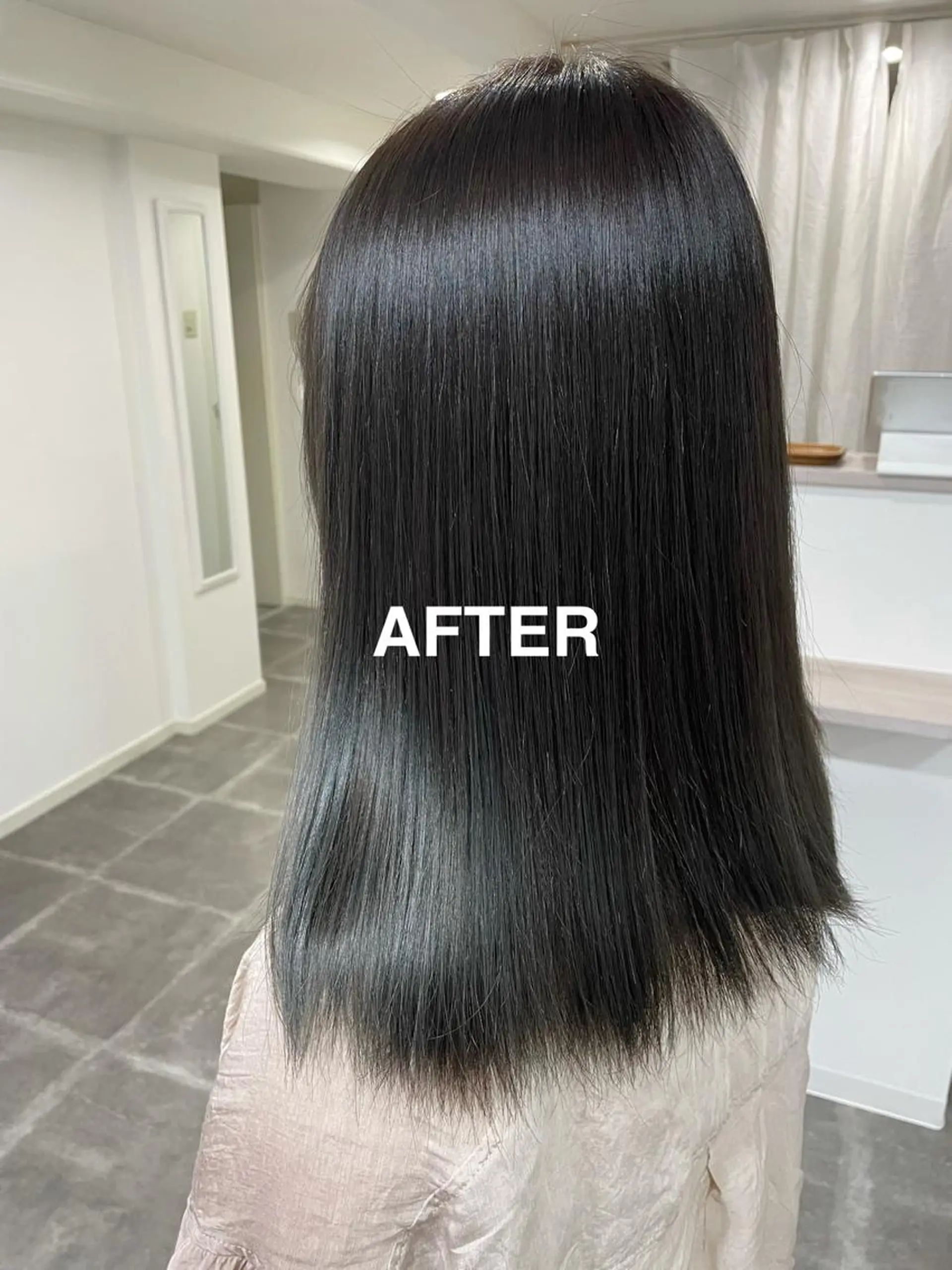 ミディアム カラー ブルーカラー 森田 一平のヘアスタイル