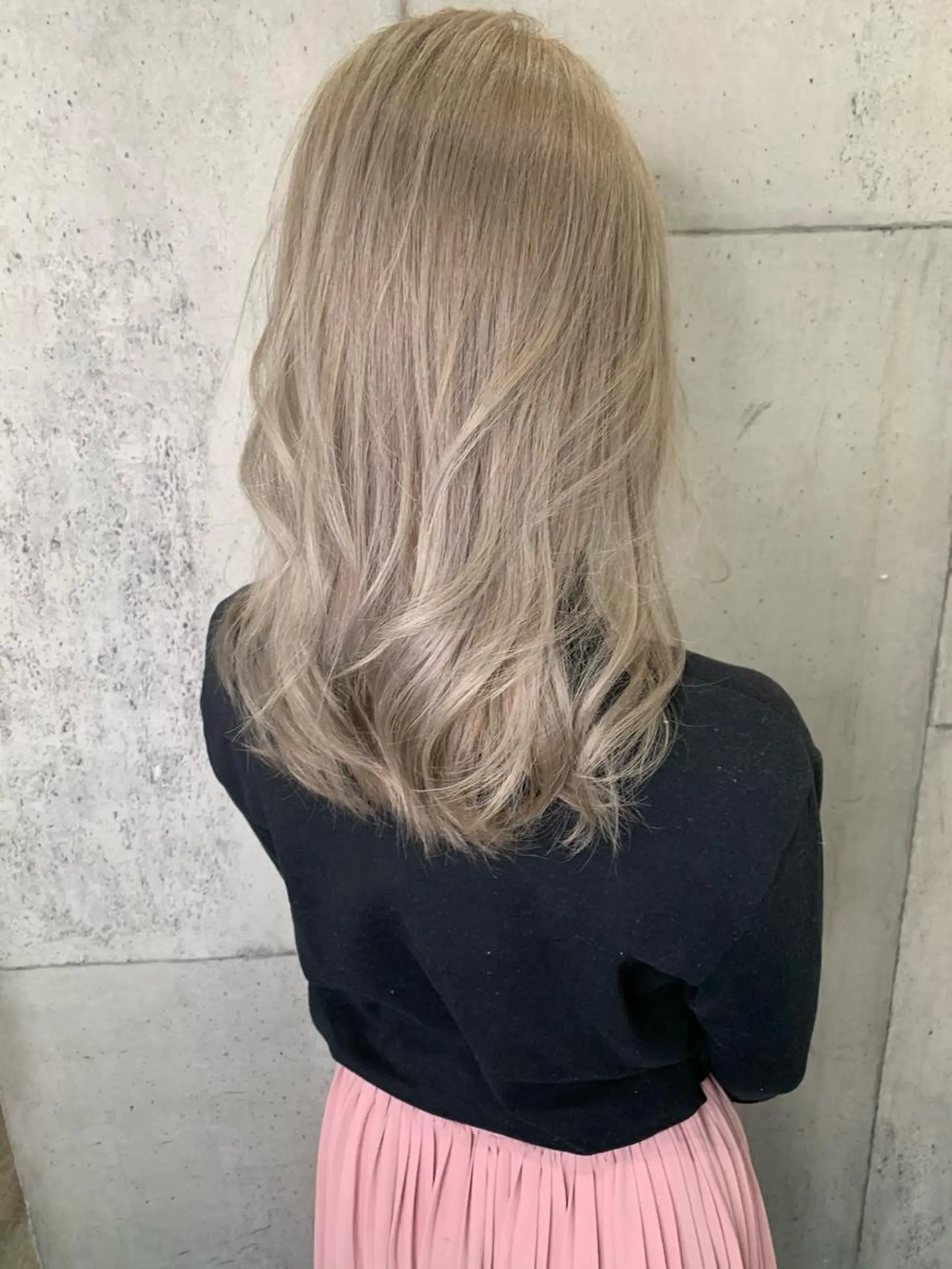 セミロング カラー ヘアカラー トリートメント Little_okinawa所属・Mikuri 【Little】のヘアスタイル