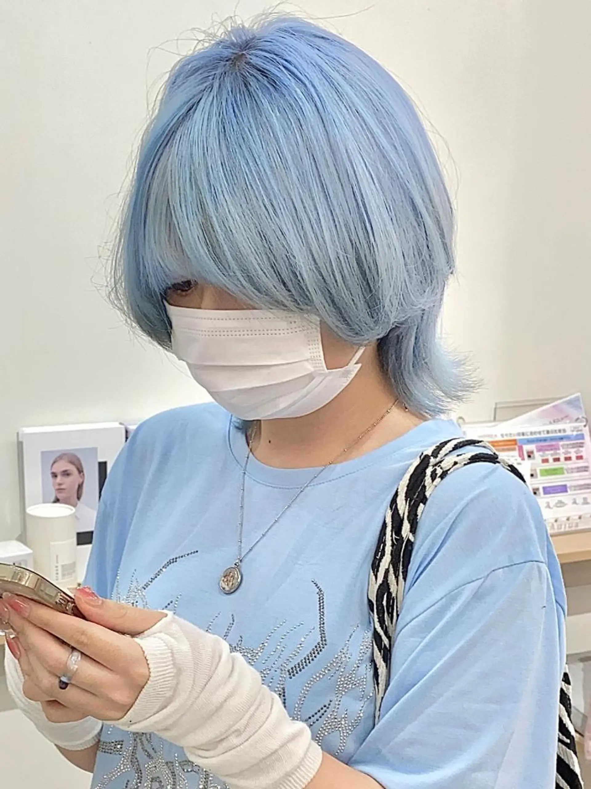 ミディアム カラー ヘアカラー トリートメント ヘアセット 💘カラー特化美容師 尾崎拓己のヘアスタイル