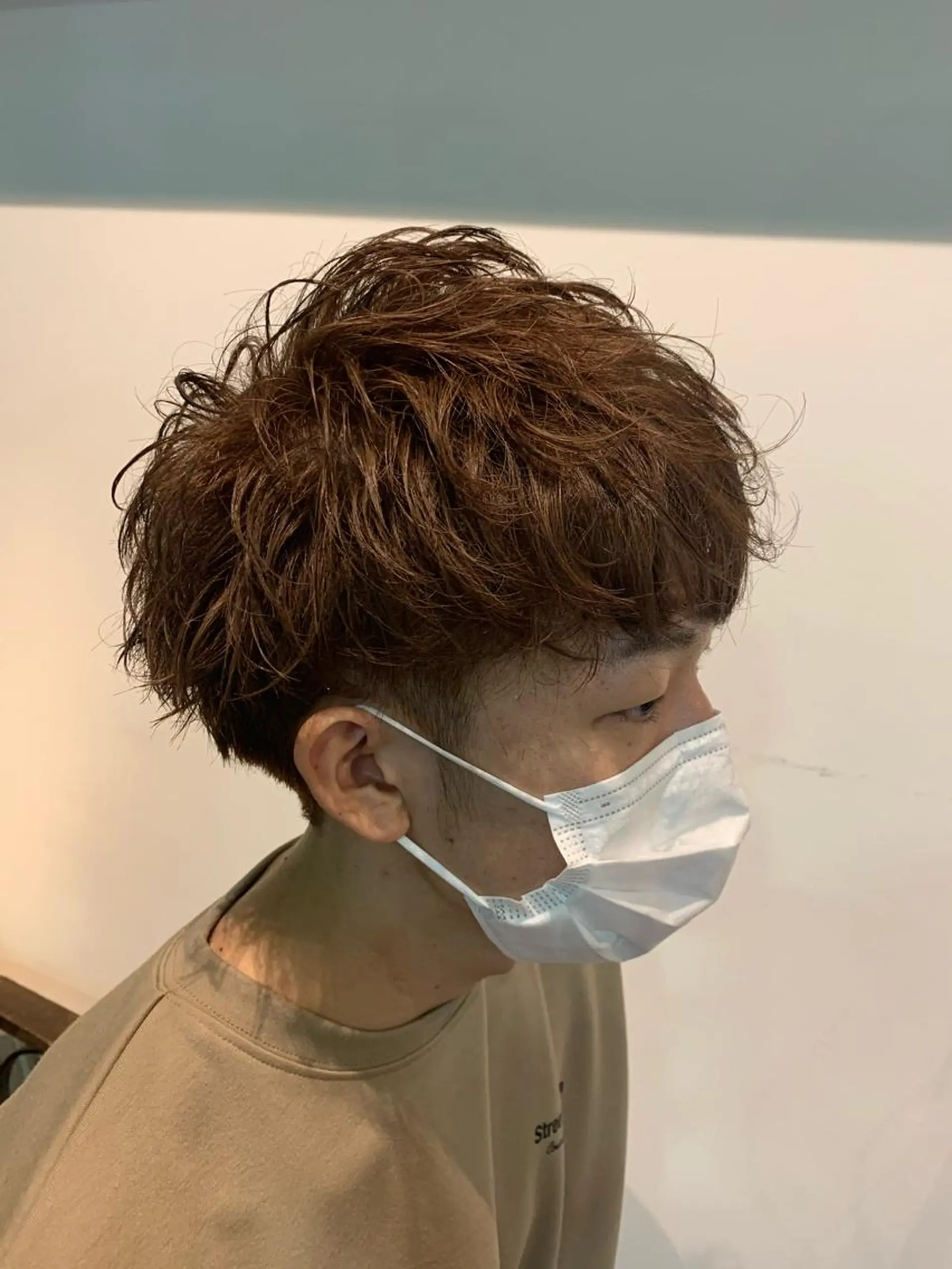 ショート アッシュ カット ヘアカラー トリートメント 山口 竣也のヘアスタイル