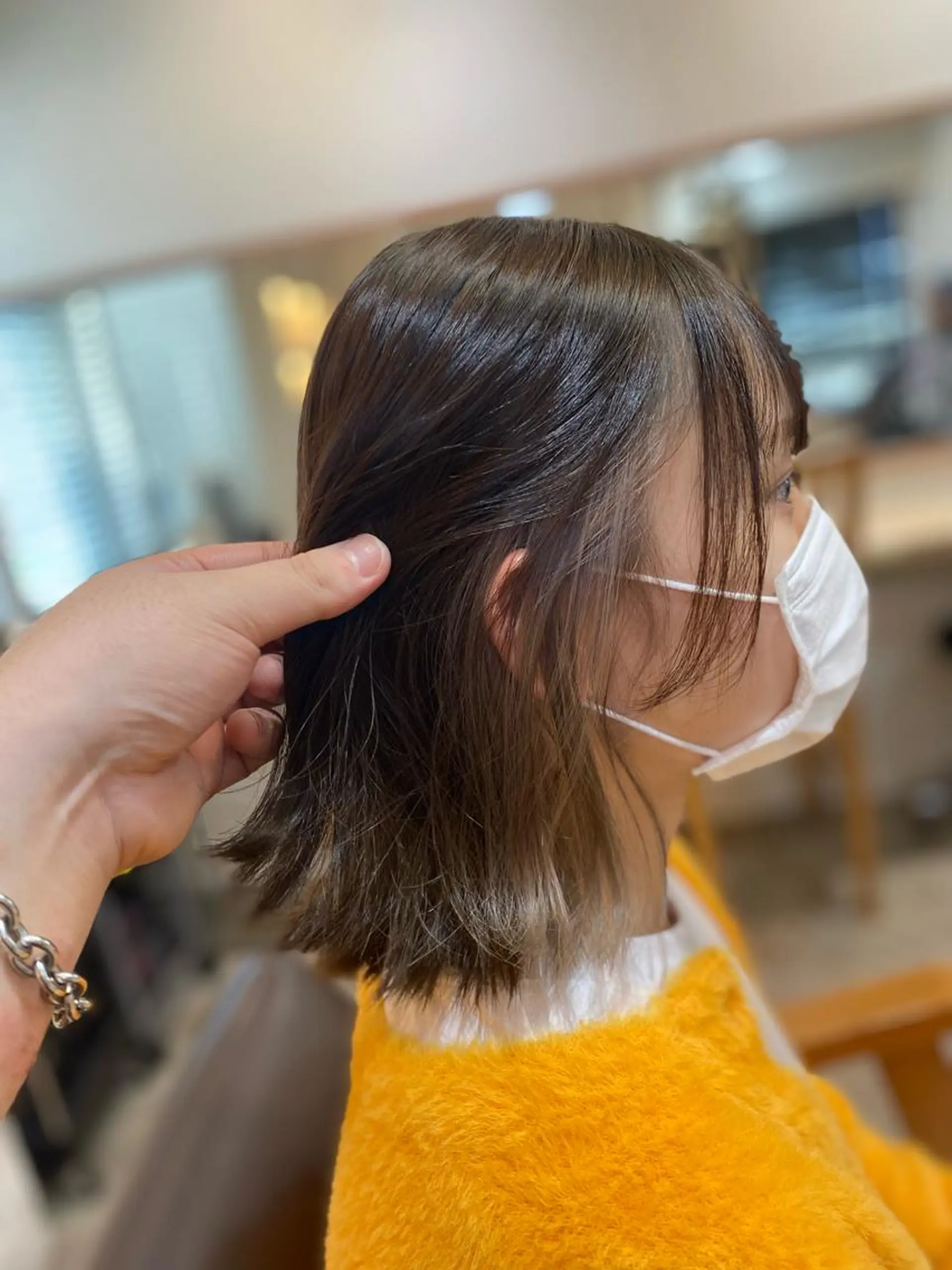 ショート カラー ヘアカラー ヨシダ フミノリのヘアスタイル