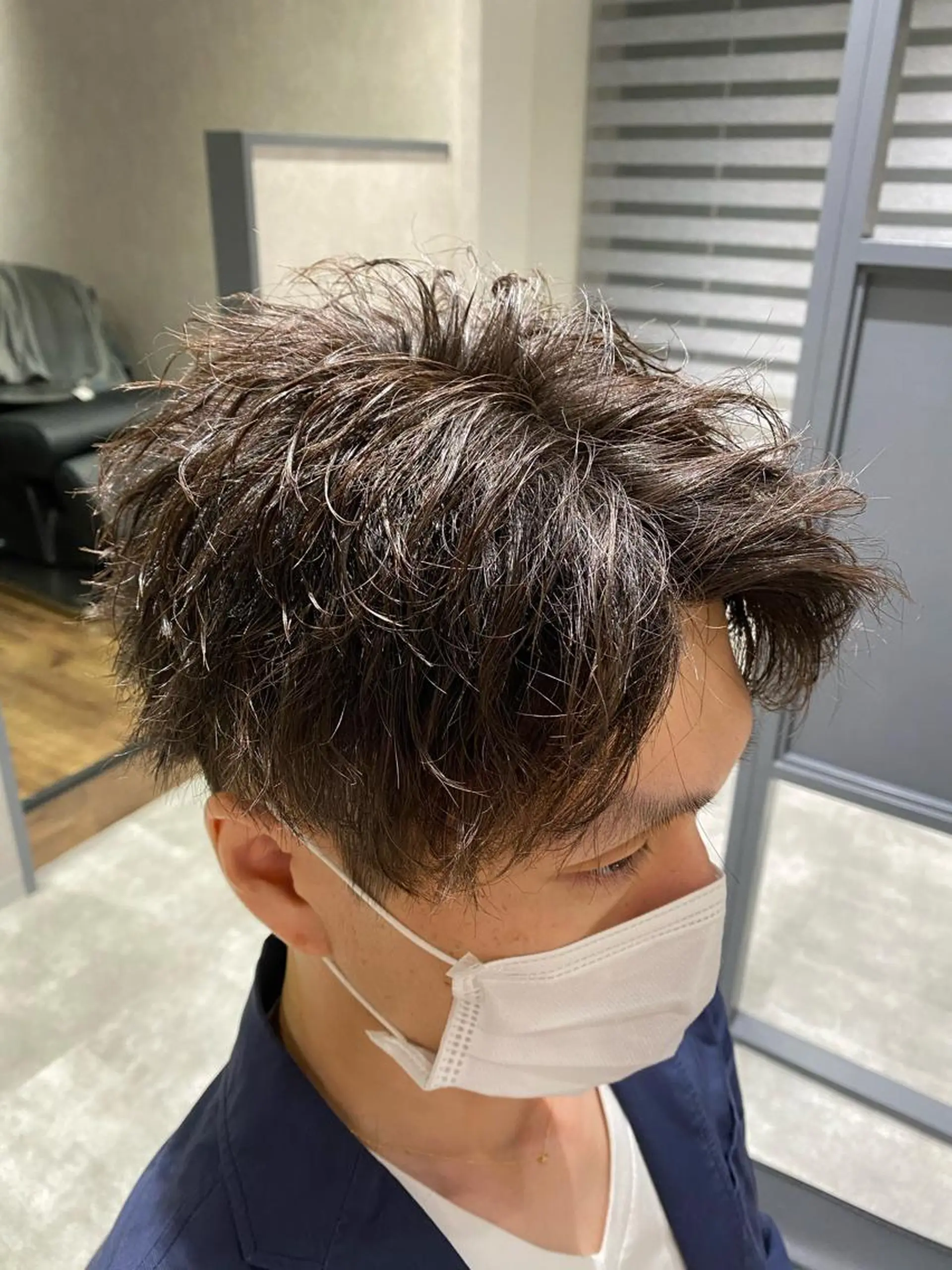 パーマ メンズ esu心斎橋所属・☀️esu☀️ 勇美☀️髪質改善☀️のヘアスタイル