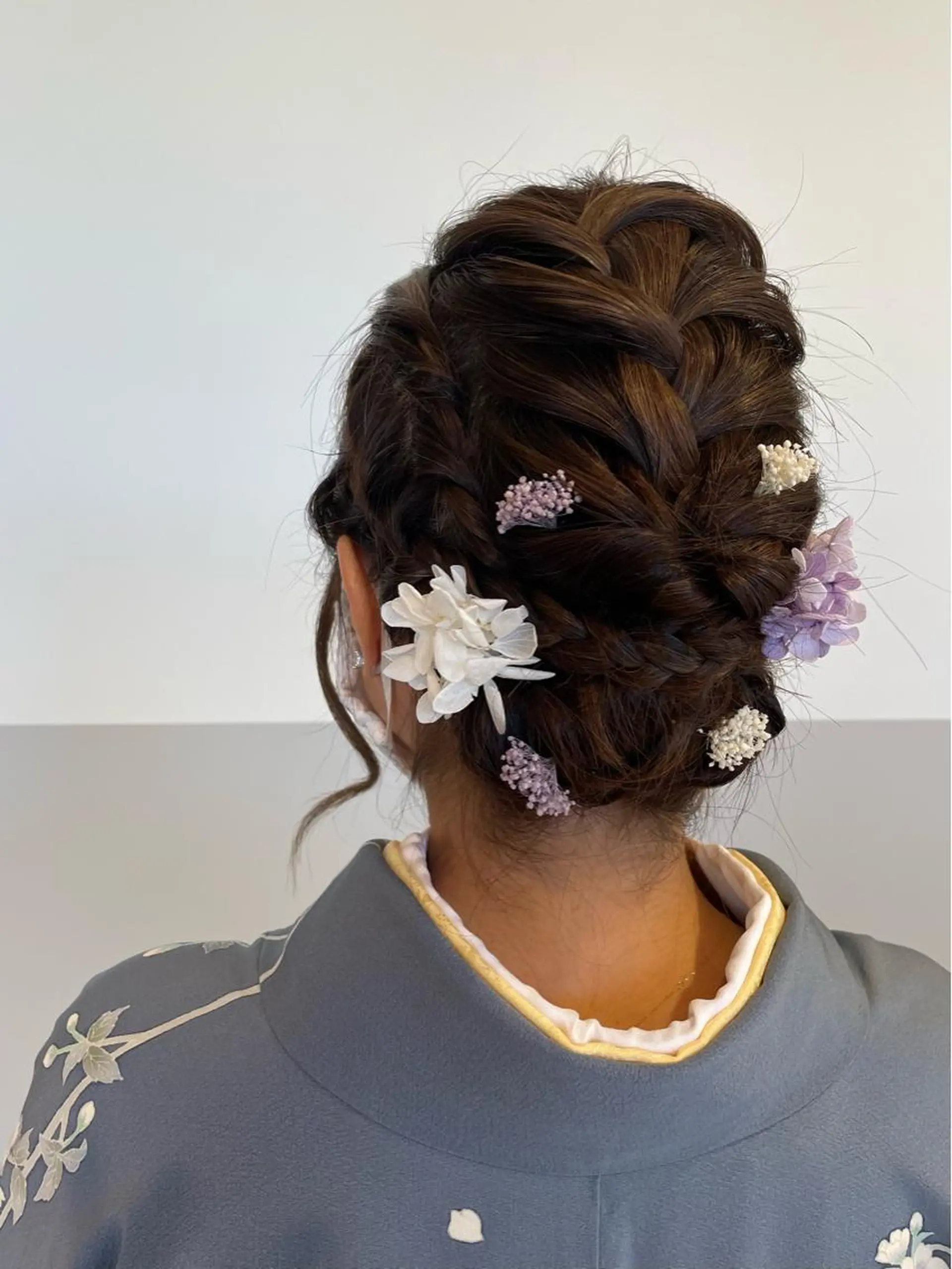 セミロング ヘアアレンジ KANGOLSALON 富山セントラル所属・松井 亜美のヘアスタイル