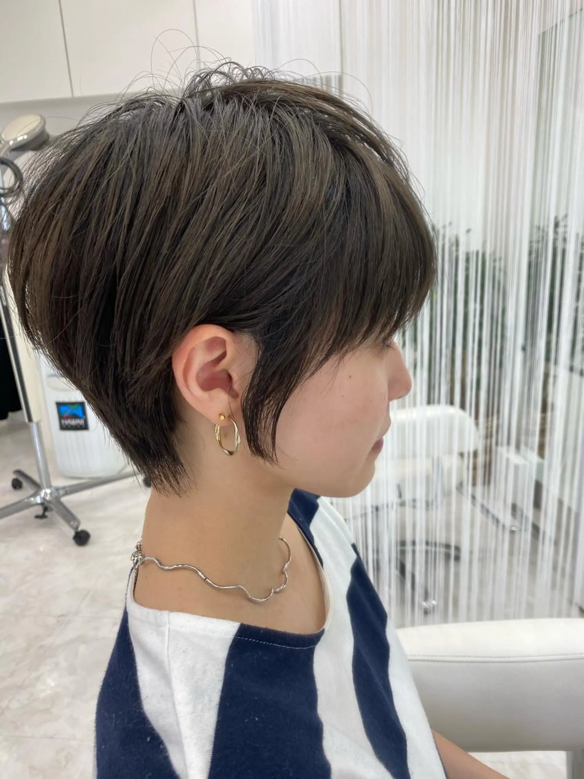 ショート カラー 似合わせカット ショートヘア hair Freak所属・佐藤 祥太のヘアスタイル