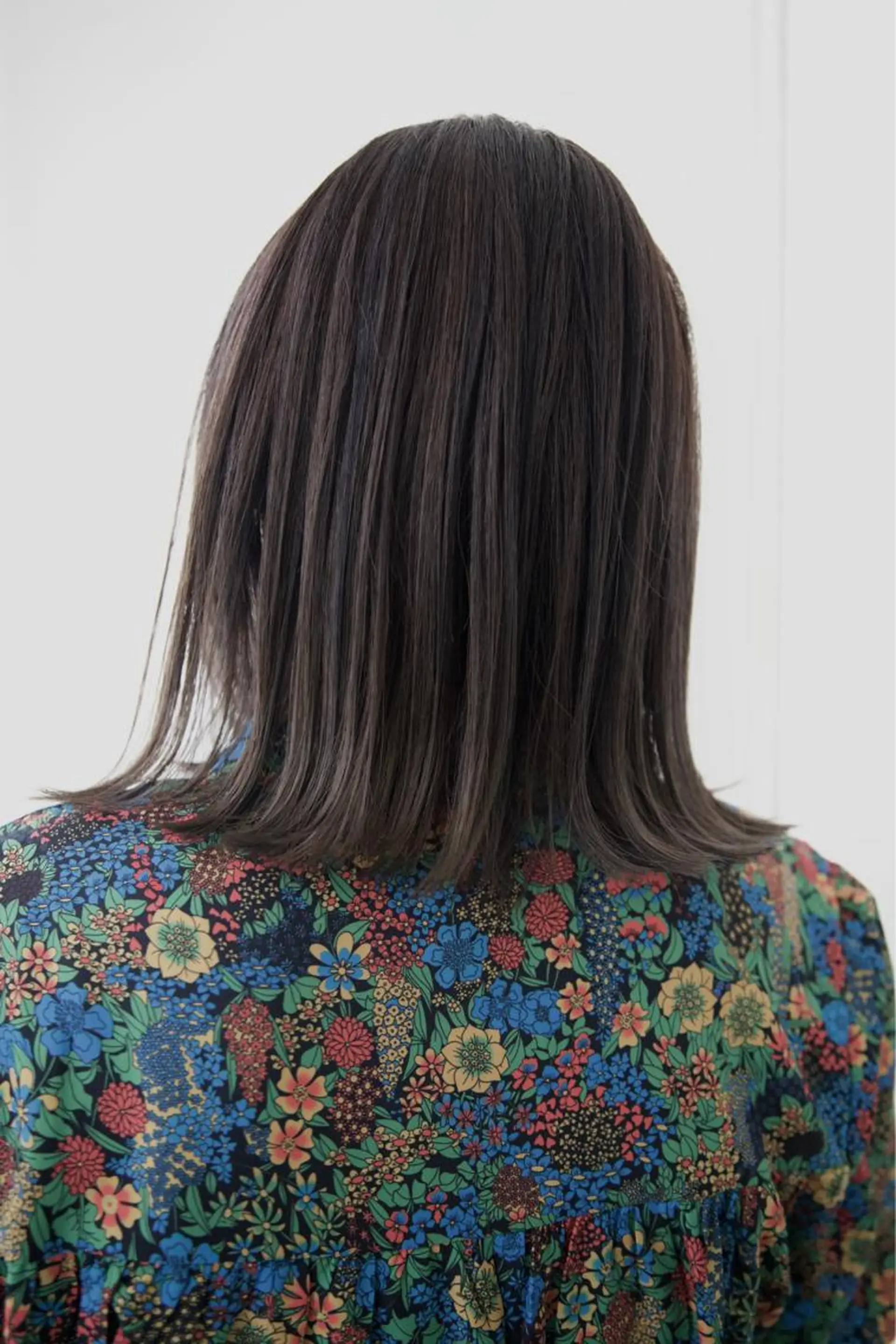 ミディアム カラー カット ヘアカラー タナカ マナミのヘアスタイル