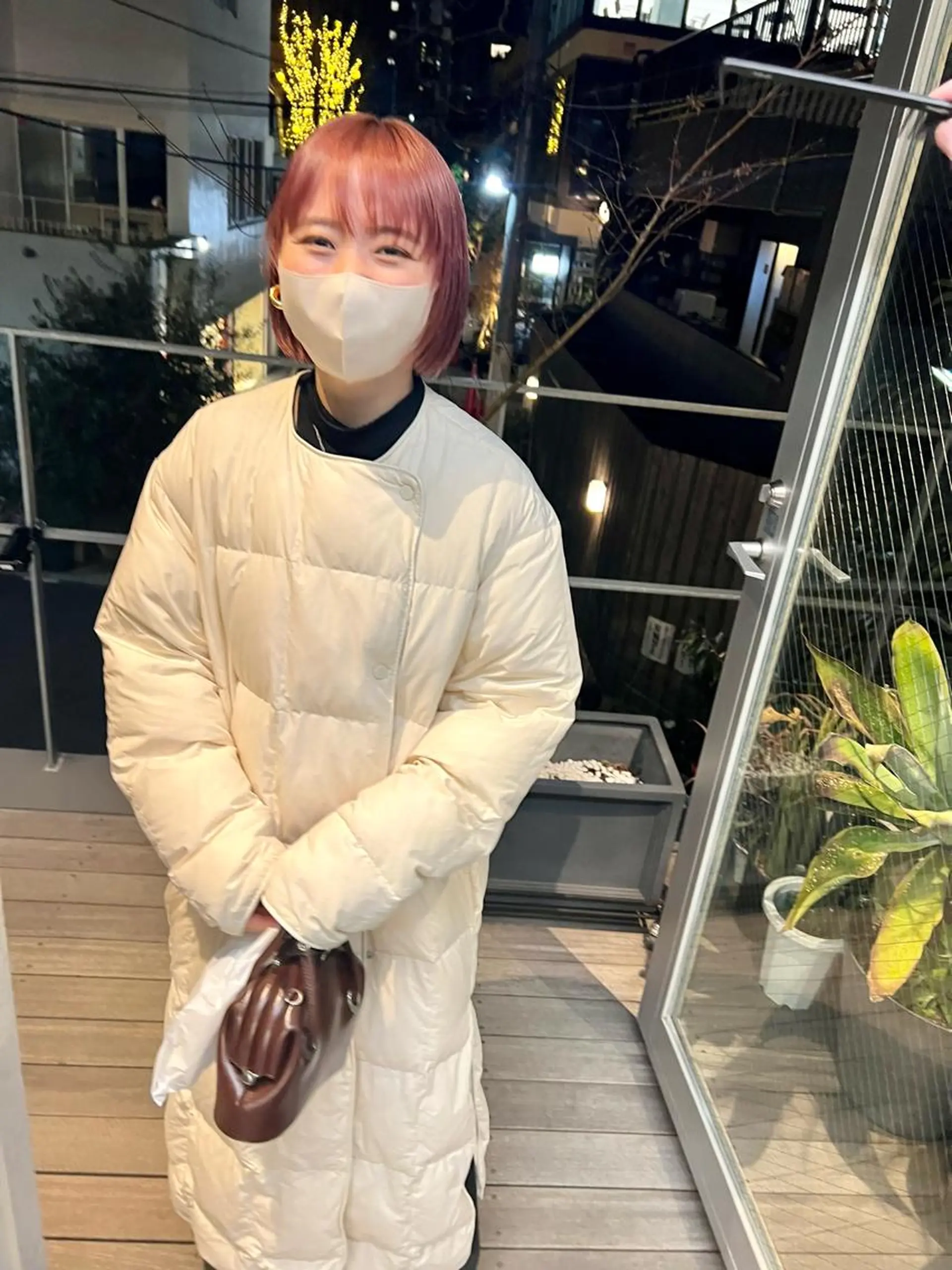ショート カラー ピンクカラー カット ヘアカラー トリートメント sakoda shunkiのヘアスタイル
