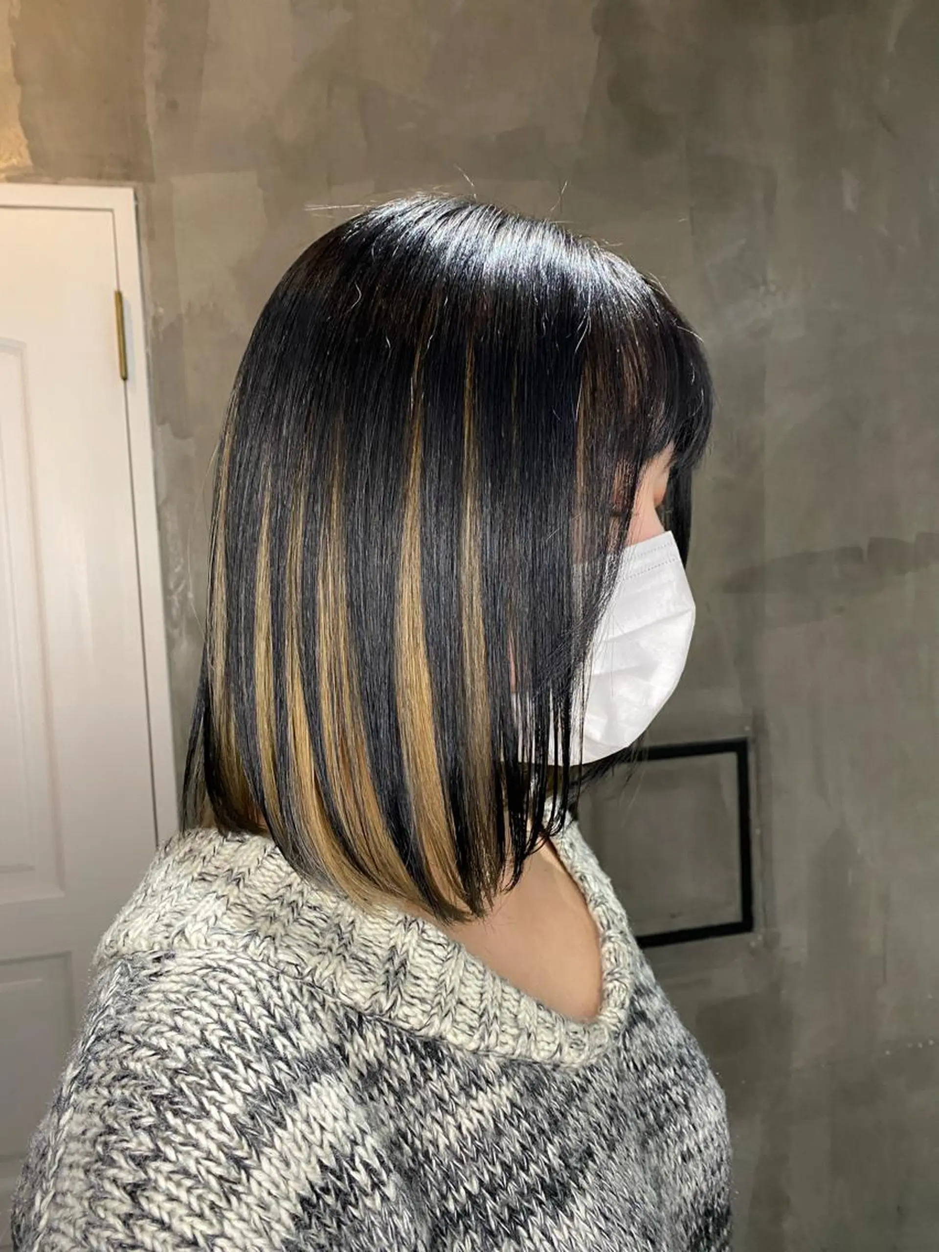 ミディアム カラー Agu hair lore沼館店所属・八戸パーマ/メンズパ ーマ/シンゴ。のヘアスタイル