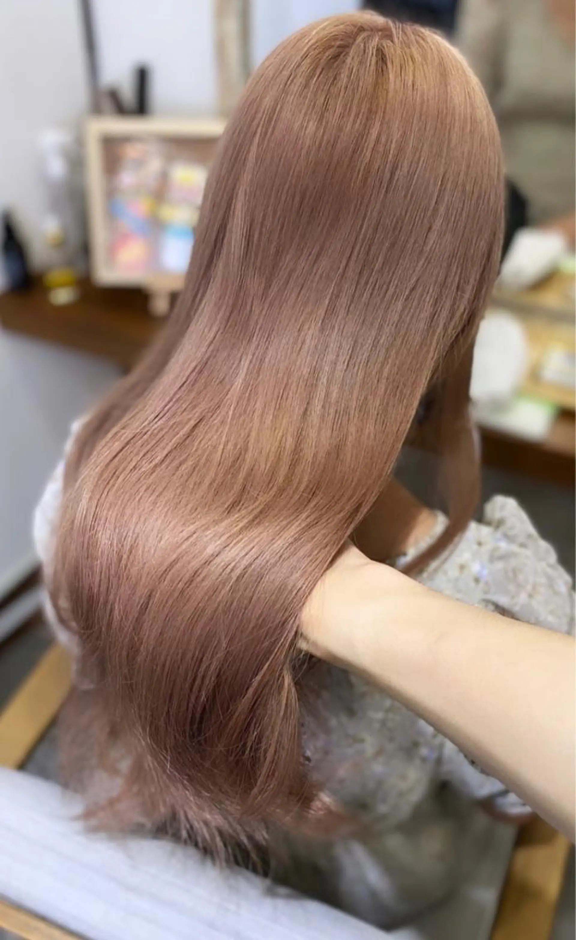 ロング カラー ヘアカラー トリートメント THESALONS所属・🤍ブリーチカラー /寄田龍樹🤍のヘアスタイル